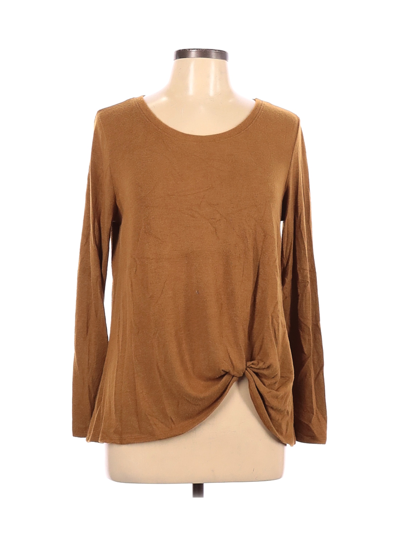 Green Envelope Women Brown Long Sleeve T-Shirt L | eBay