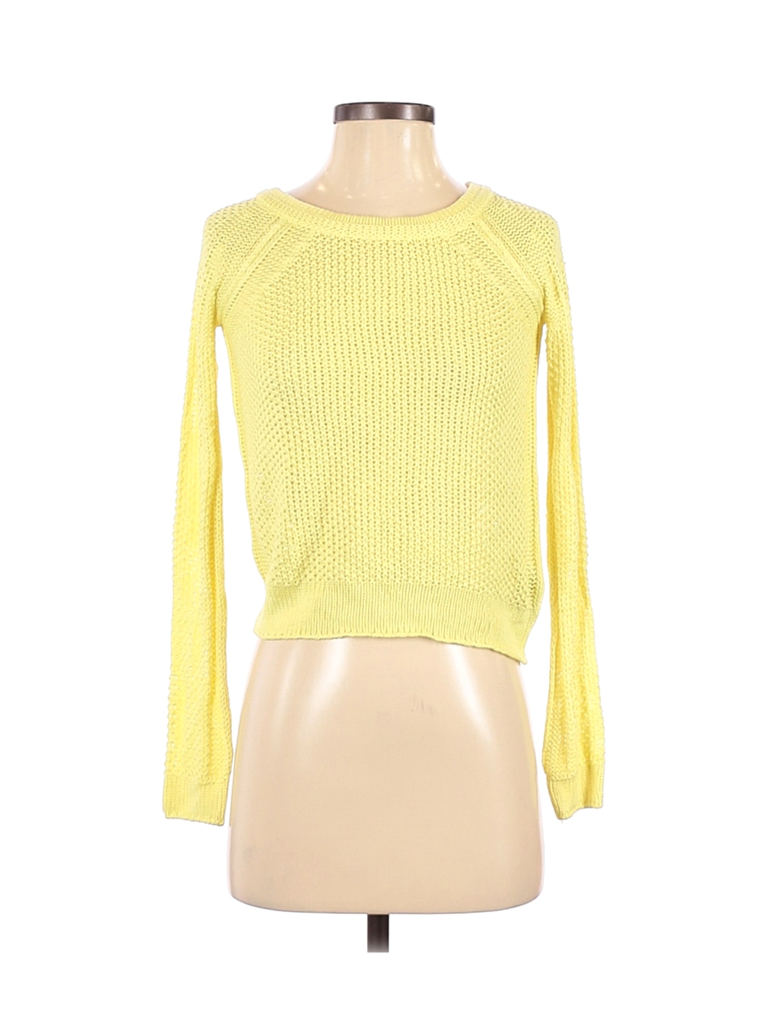 Forever 21 Women Yellow Pullover Sweater S | eBay