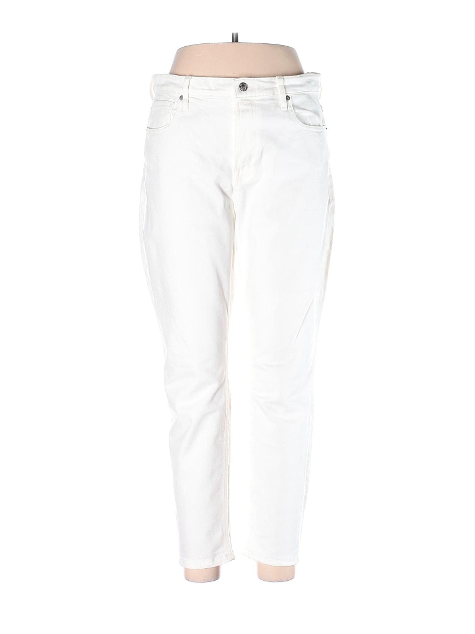 Everlane Women White Jeans 32W | eBay