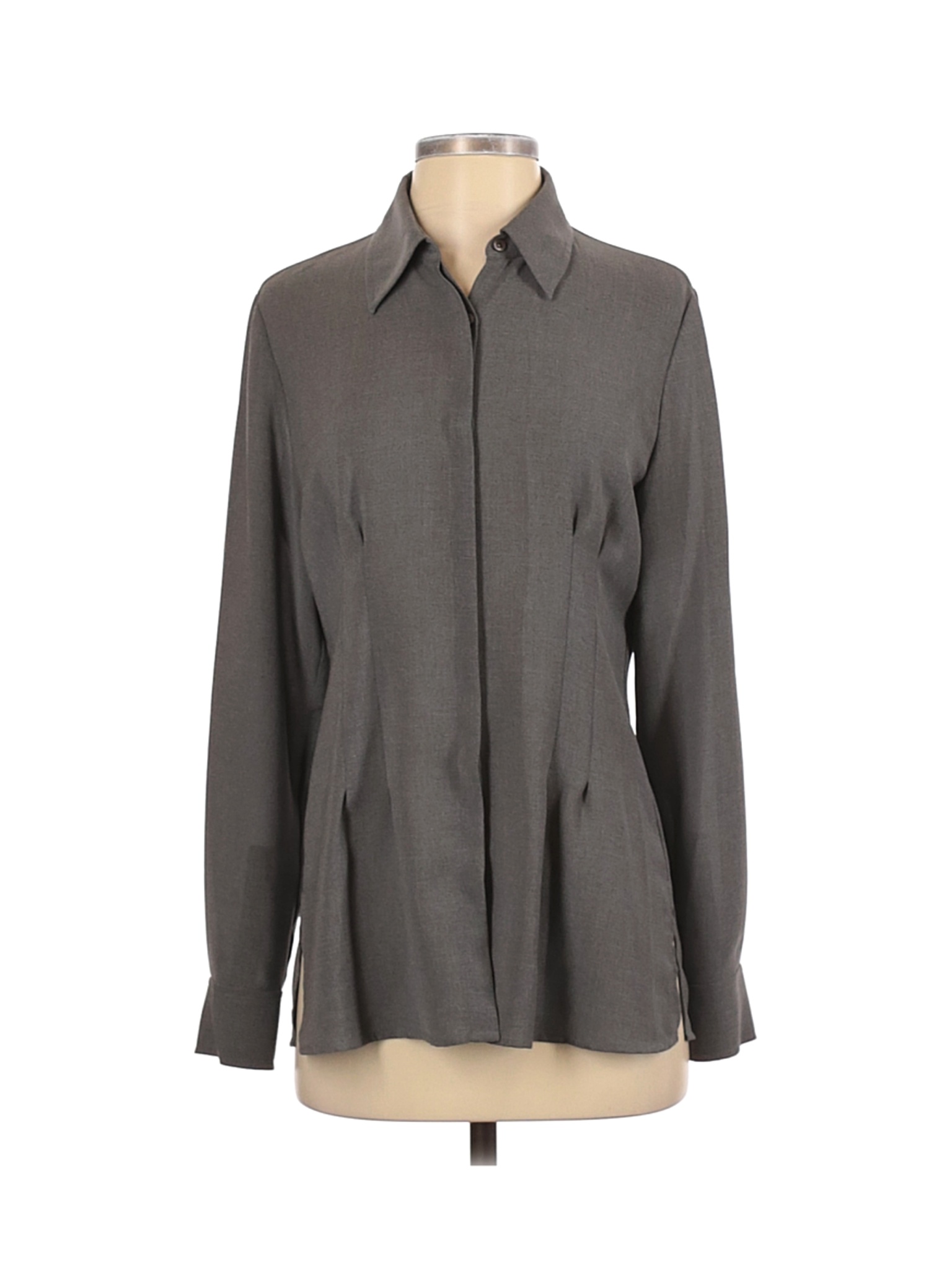 gray blouse womens