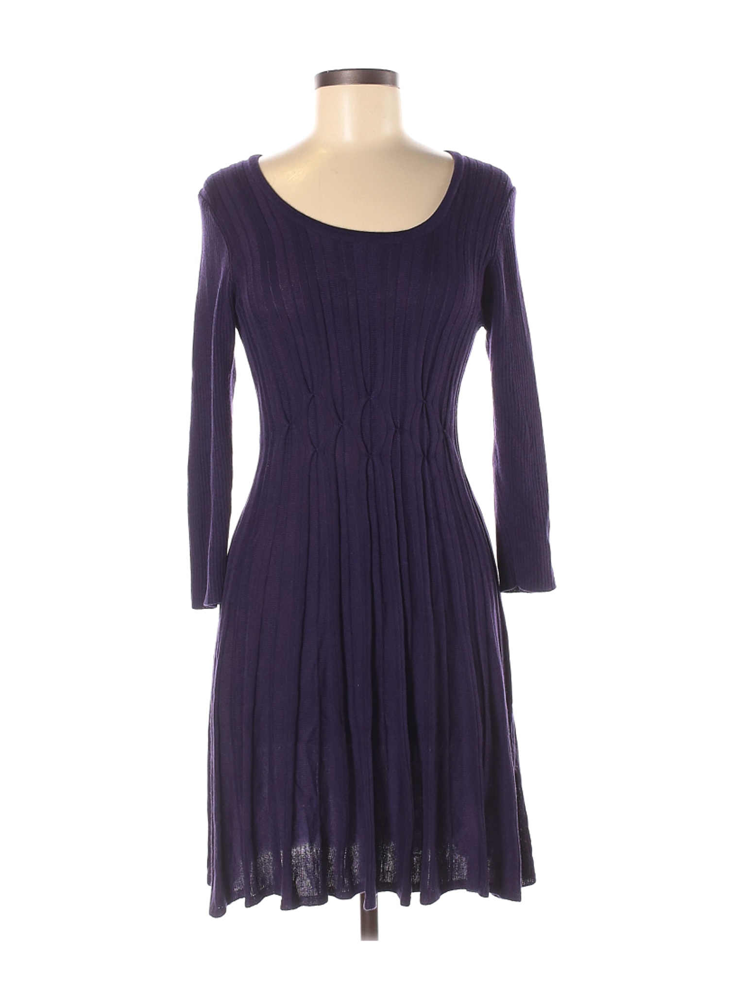DressBarn Women Purple Casual Dress M Petites | eBay