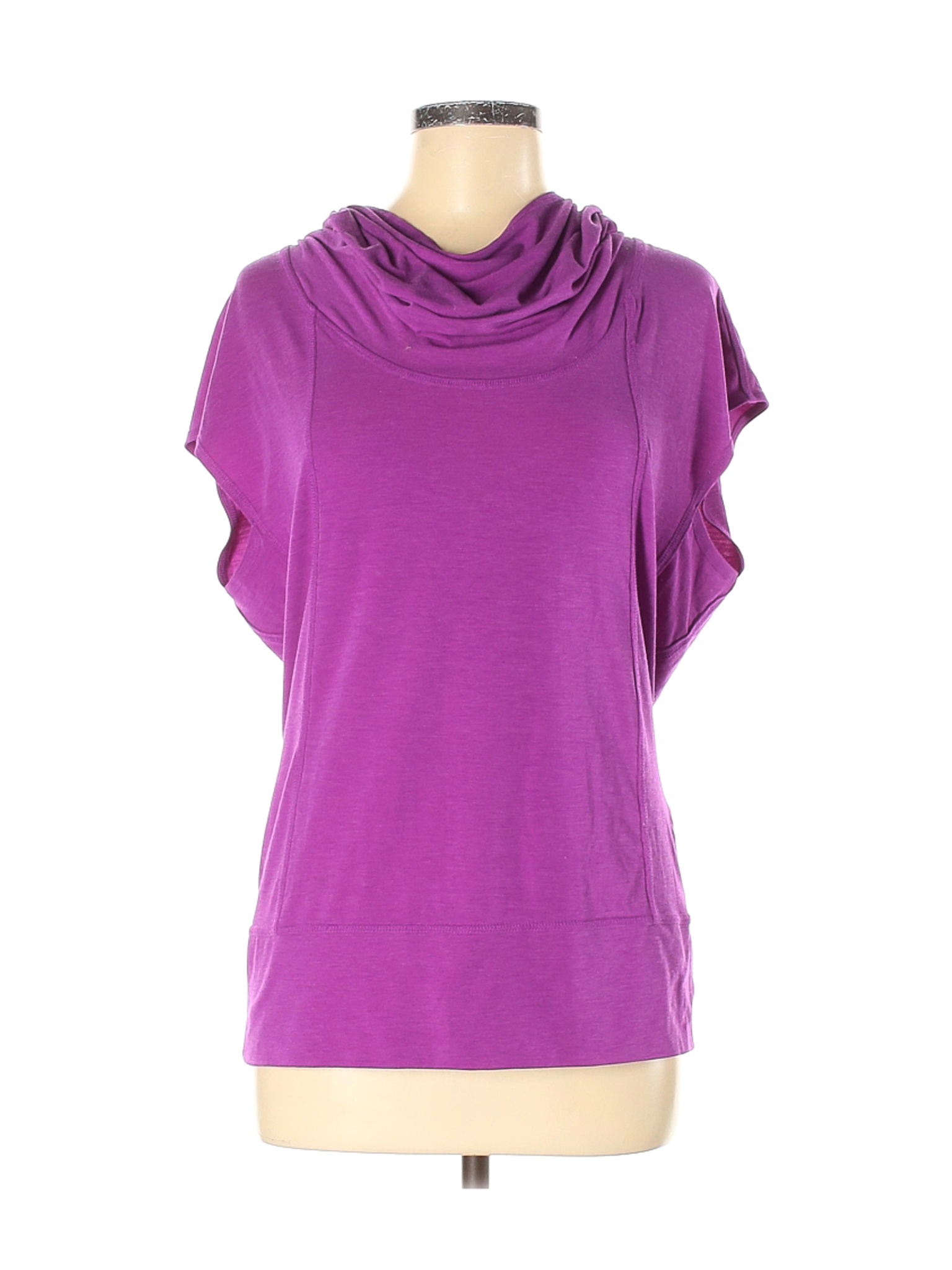 Athleta Solid Purple Active T Shirt Size M 76 Off Thredup