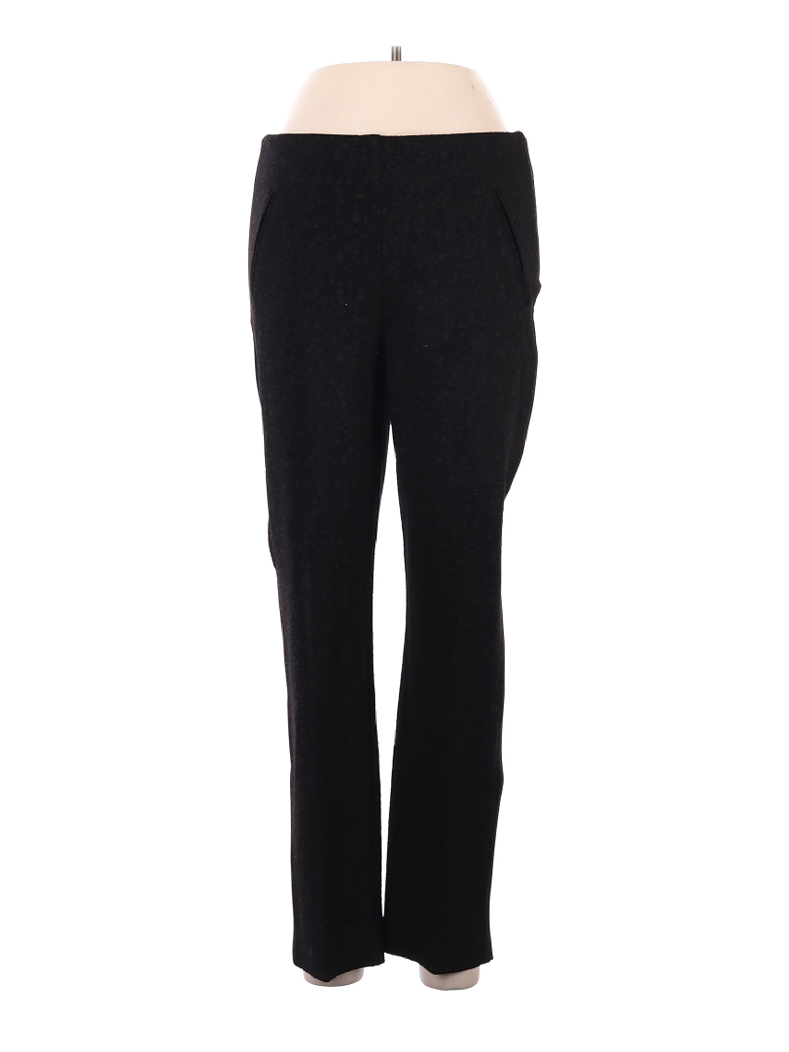 Chico's Women Black Dress Pants M | eBay