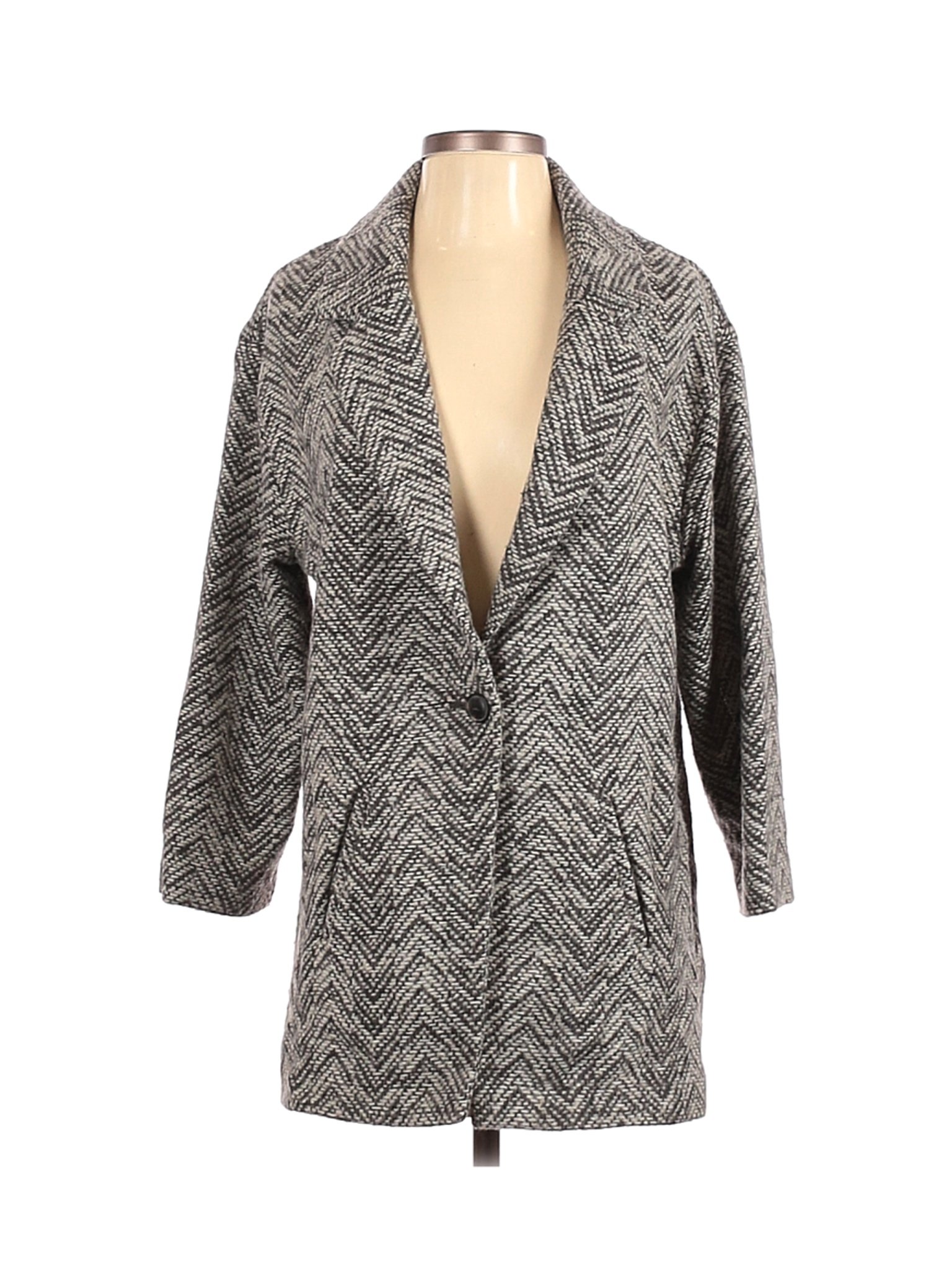 American Eagle Outfitters Women Gray Blazer XS | eBay