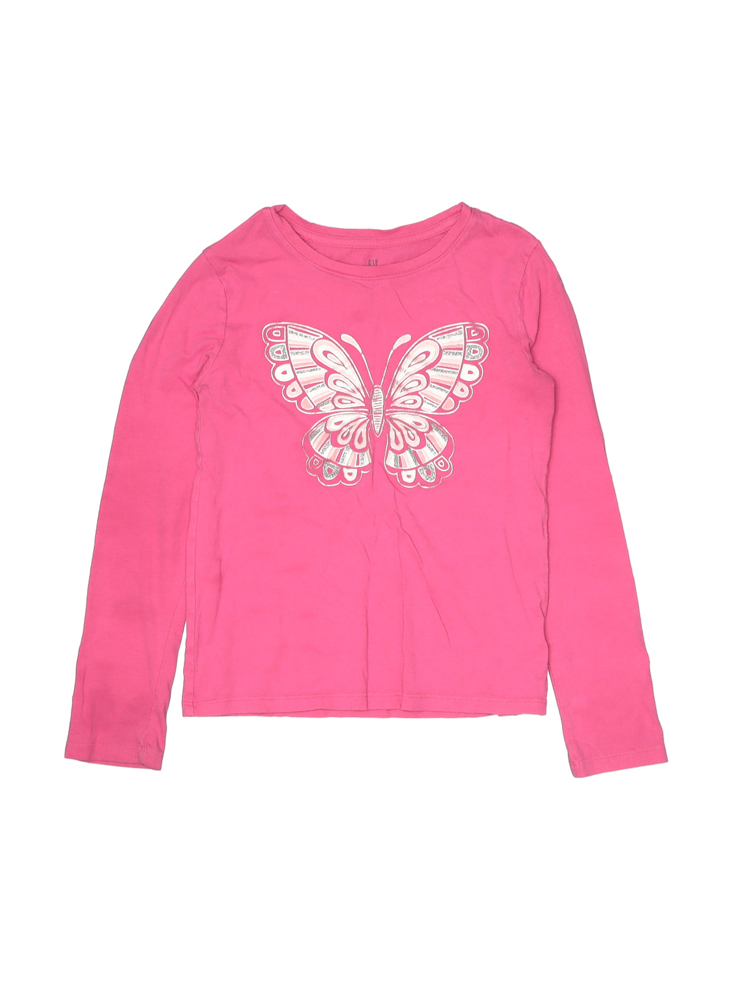 Gap Kids Girls Pink Long Sleeve T-Shirt Medium kids | eBay