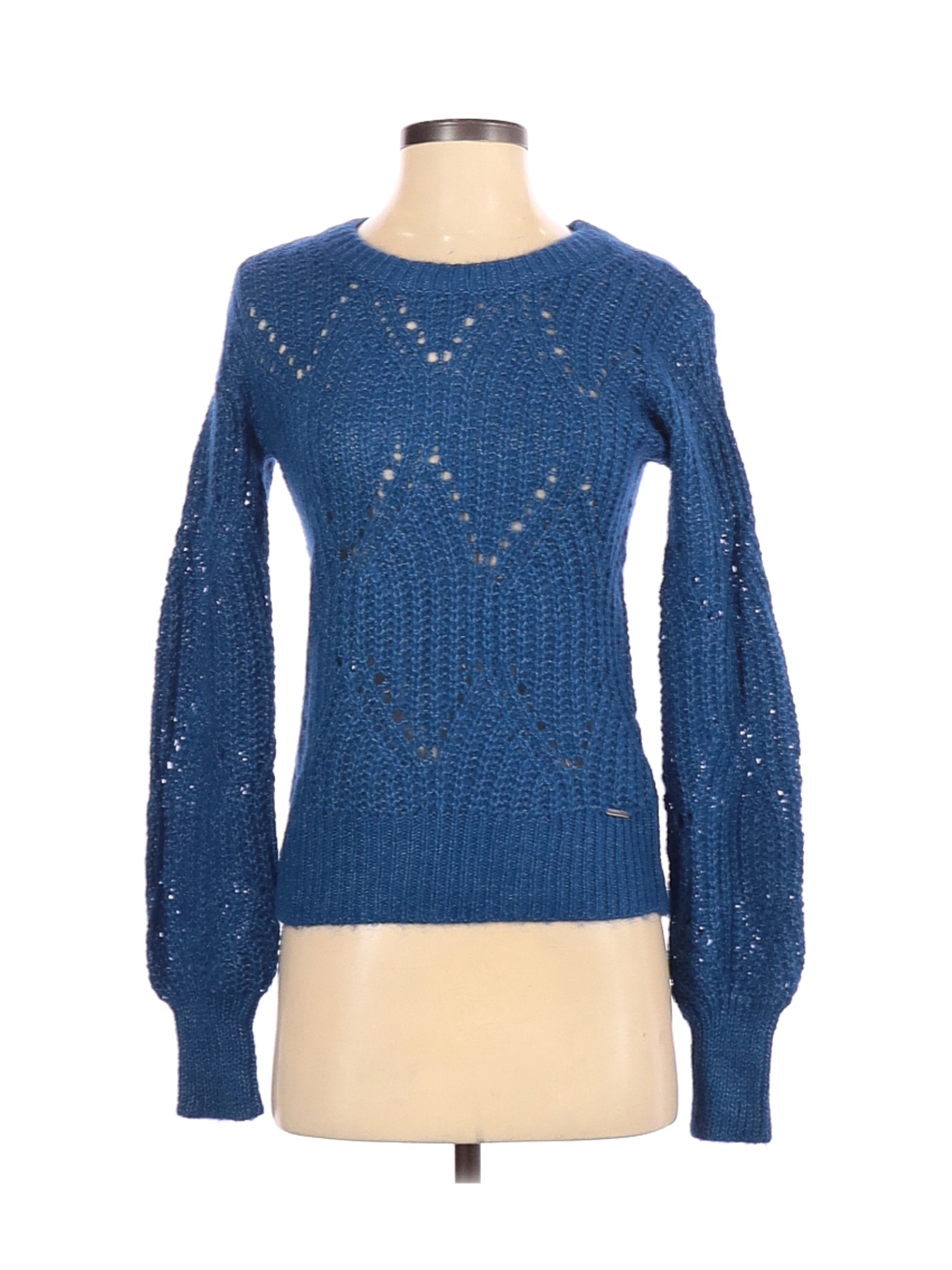 Abercrombie & Fitch Women Blue Pullover Sweater XS | eBay