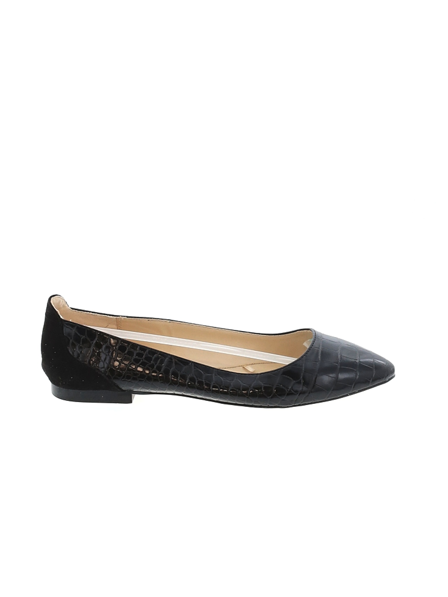 zara black pointed flats