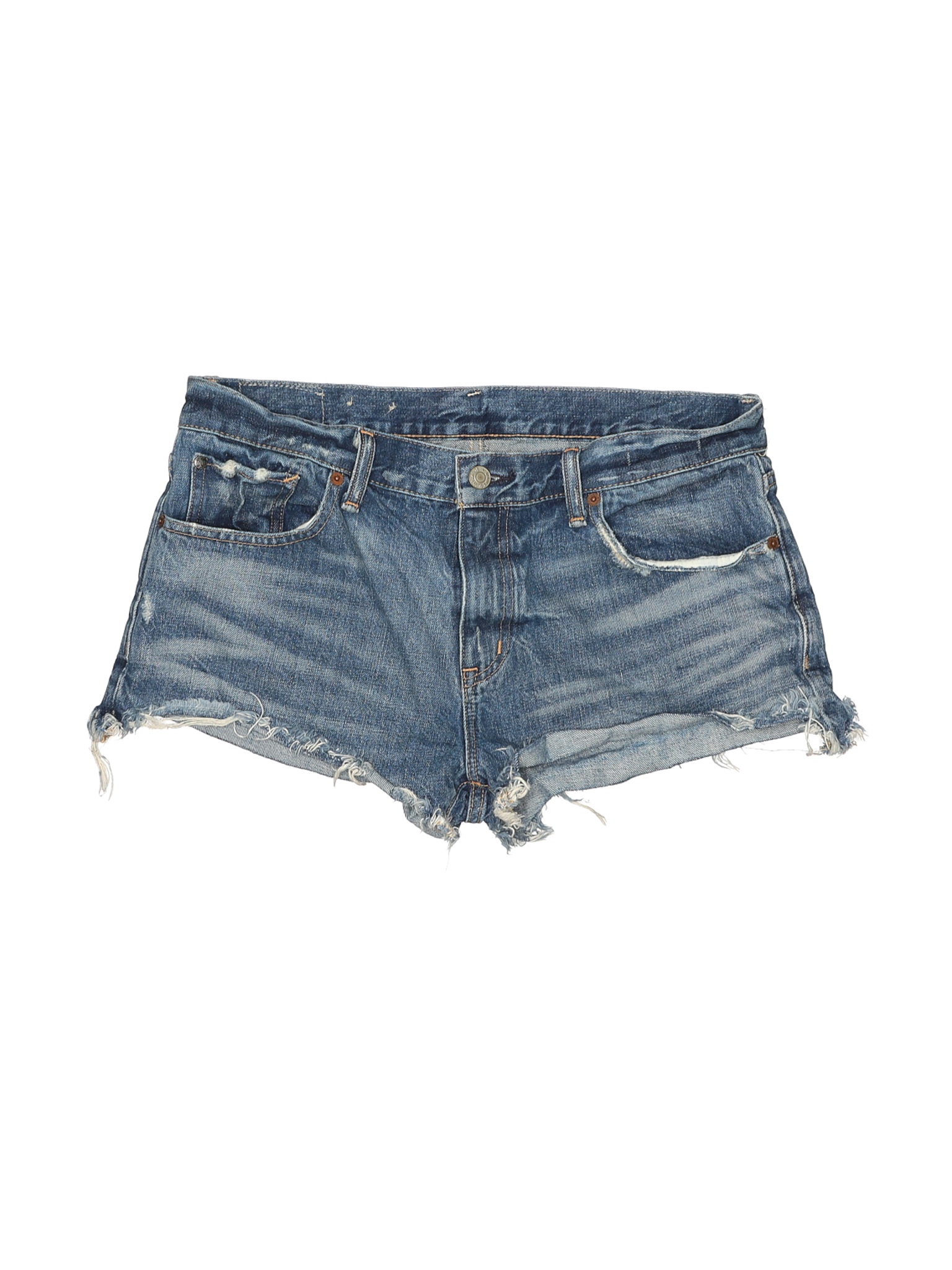 ralph lauren denim shorts women