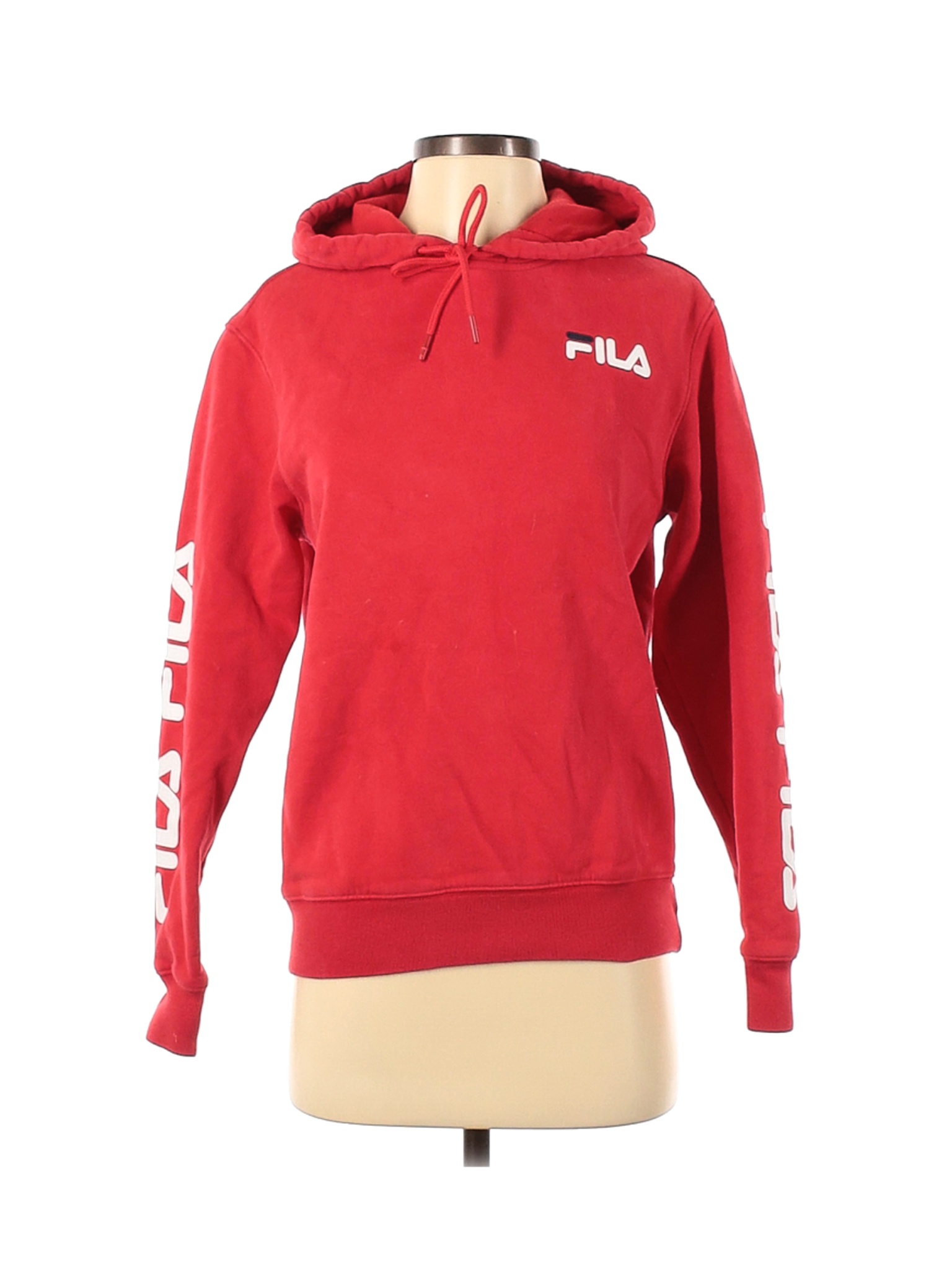 Fila Women Red Pullover Hoodie XS | eBay