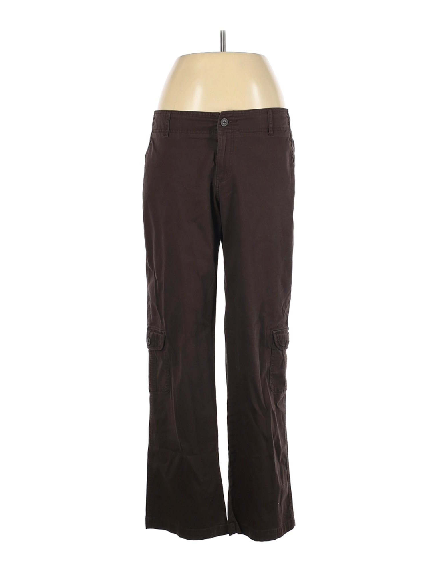 SONOMA life + style Women Brown Cargo Pants 12 | eBay