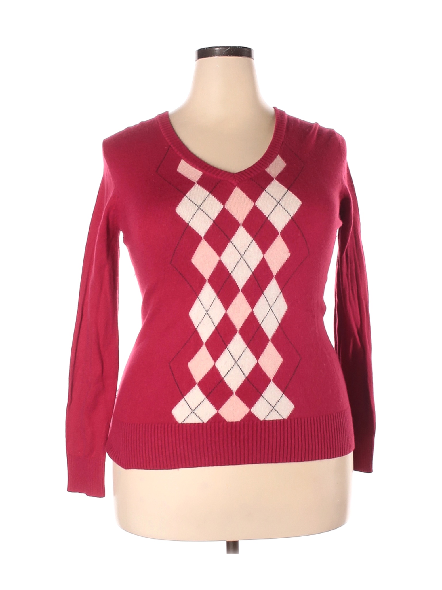 merona red sweater