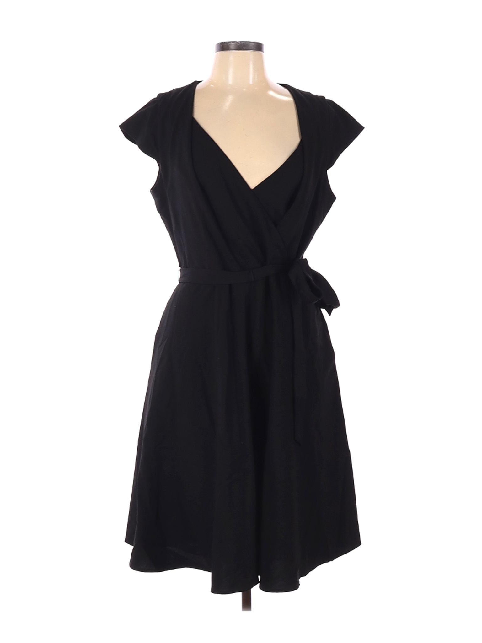 Calvin Klein Women Black Casual Dress 14 | eBay