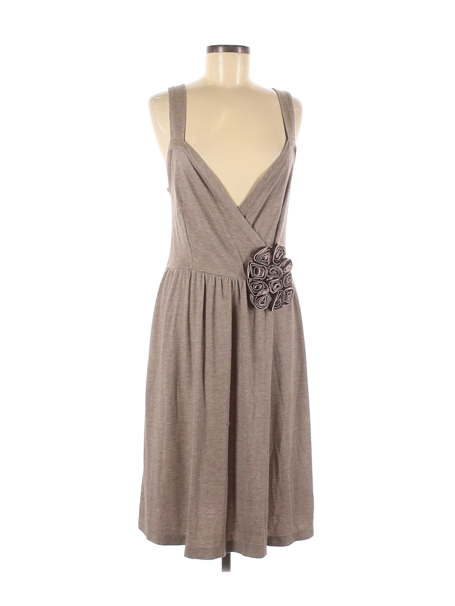 Deletta Women Brown Casual Dress M | eBay