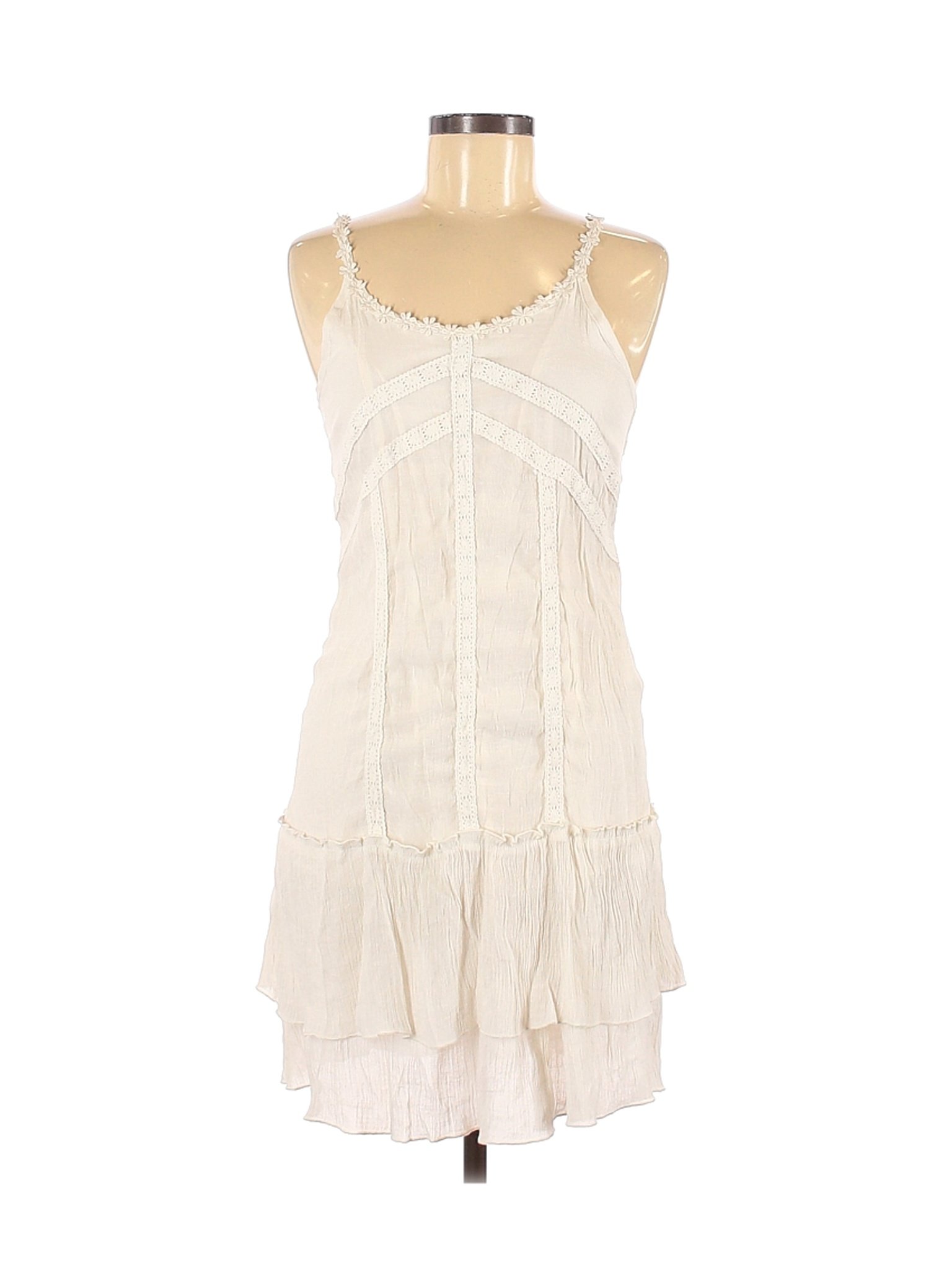 J Gee Women Ivory Casual Dress M | eBay