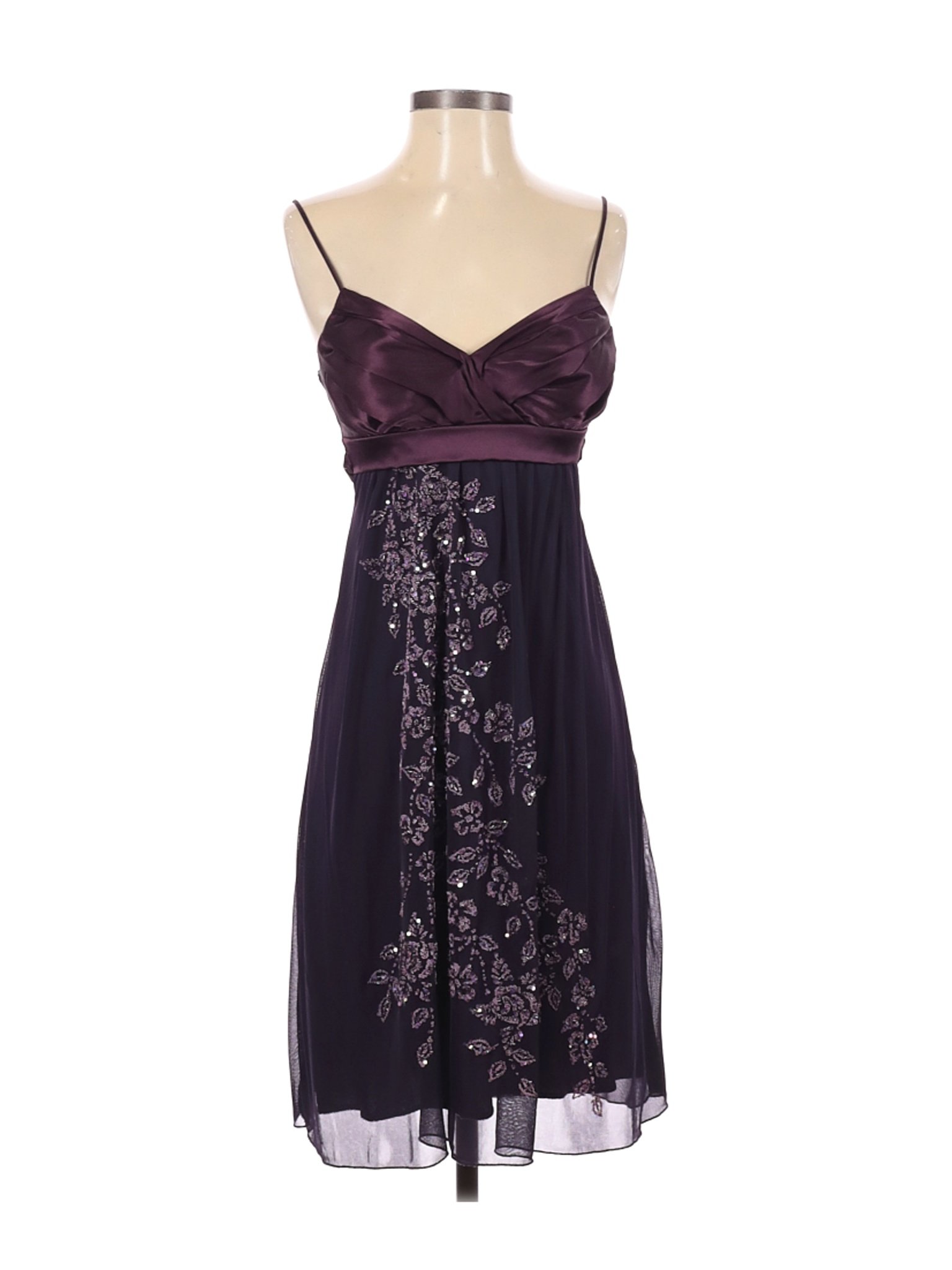 City Triangles Women Purple Cocktail Dress S | eBay