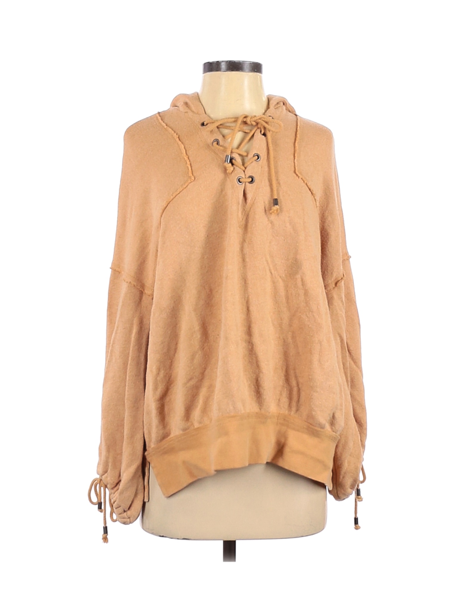 Free People Women Brown Pullover Sweater XS | eBay