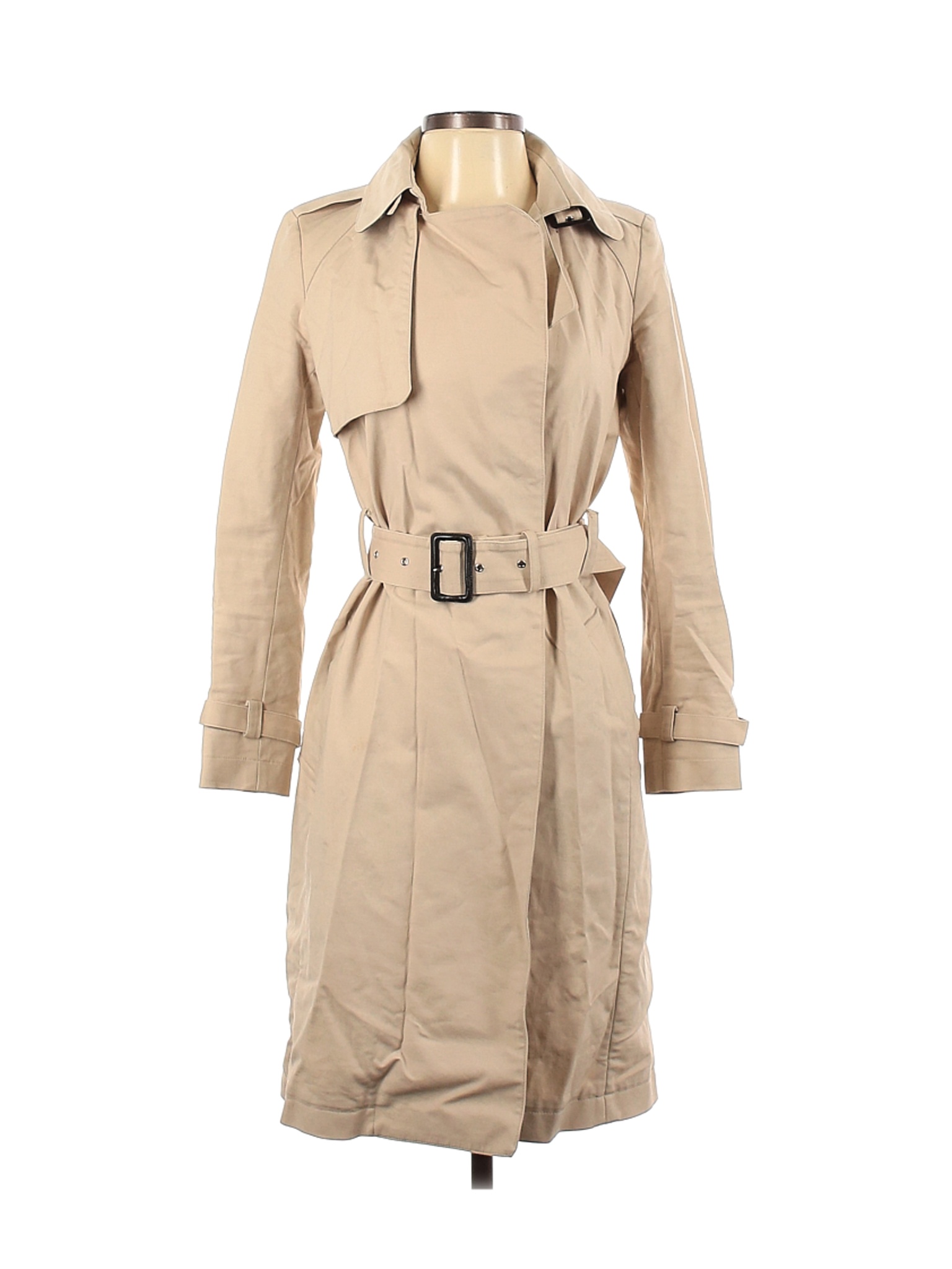 Mango Women Brown Trenchcoat XXS | eBay