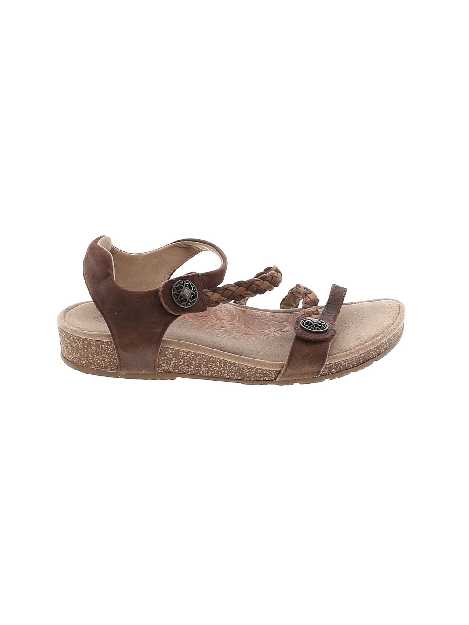 Aetrex Women Brown Sandals US 8 | eBay
