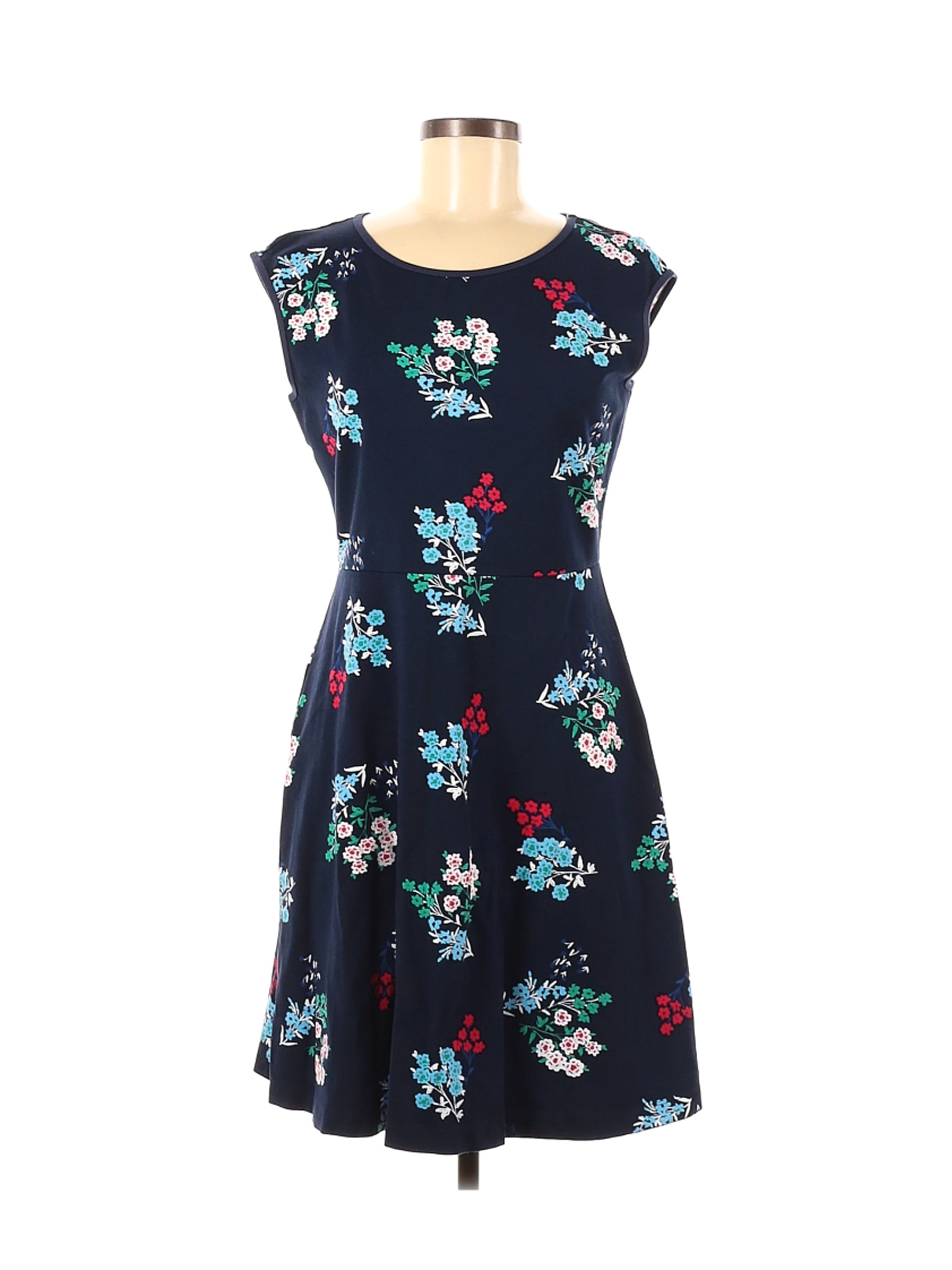 Draper James Floral Navy Blue Casual Dress Size M - 73% off | thredUP