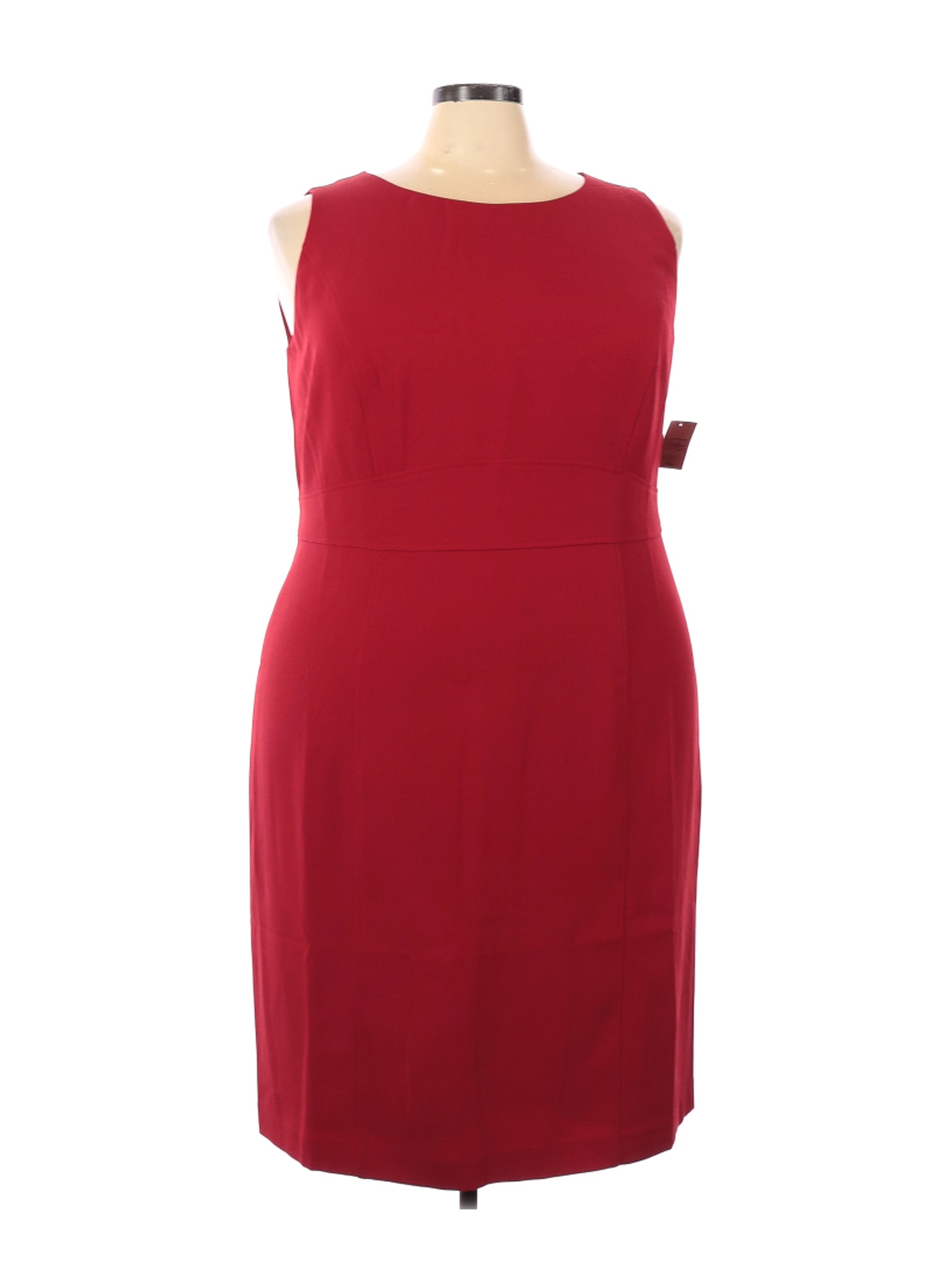 NWT Kasper Women Red Casual Dress 20 Plus | eBay