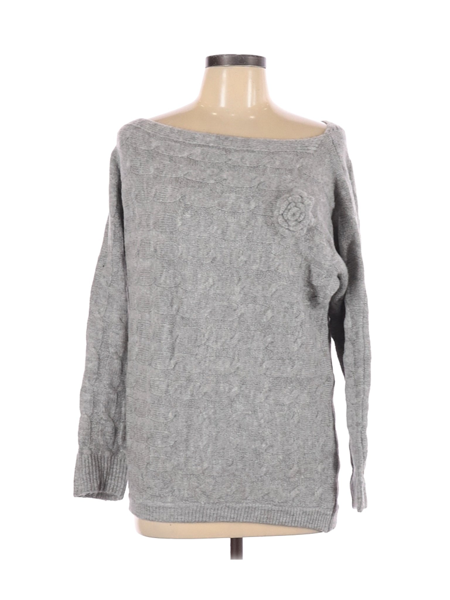 NWT Military Hippie Women Gray Pullover Sweater 1X Plus | eBay