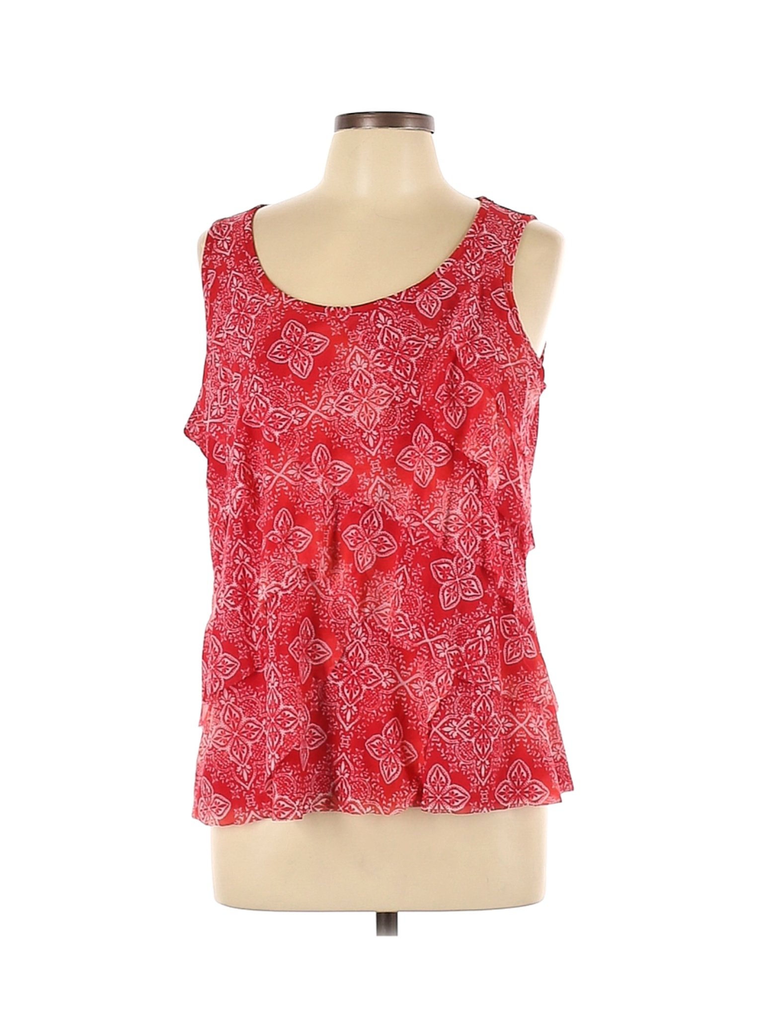 Westport Women Red Sleeveless Top XL Petites | eBay