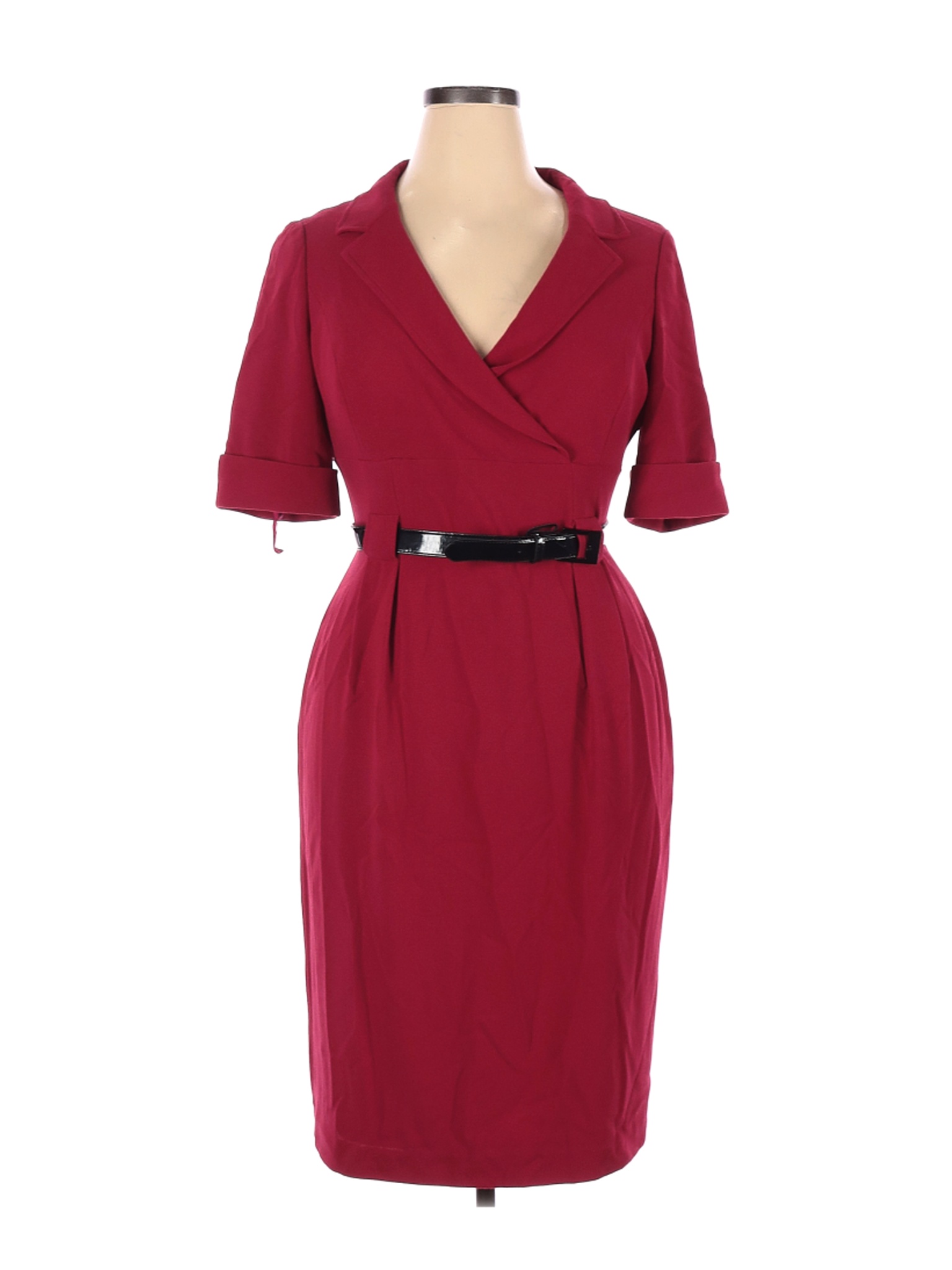 Jones New York Women Red Casual Dress 14 | eBay