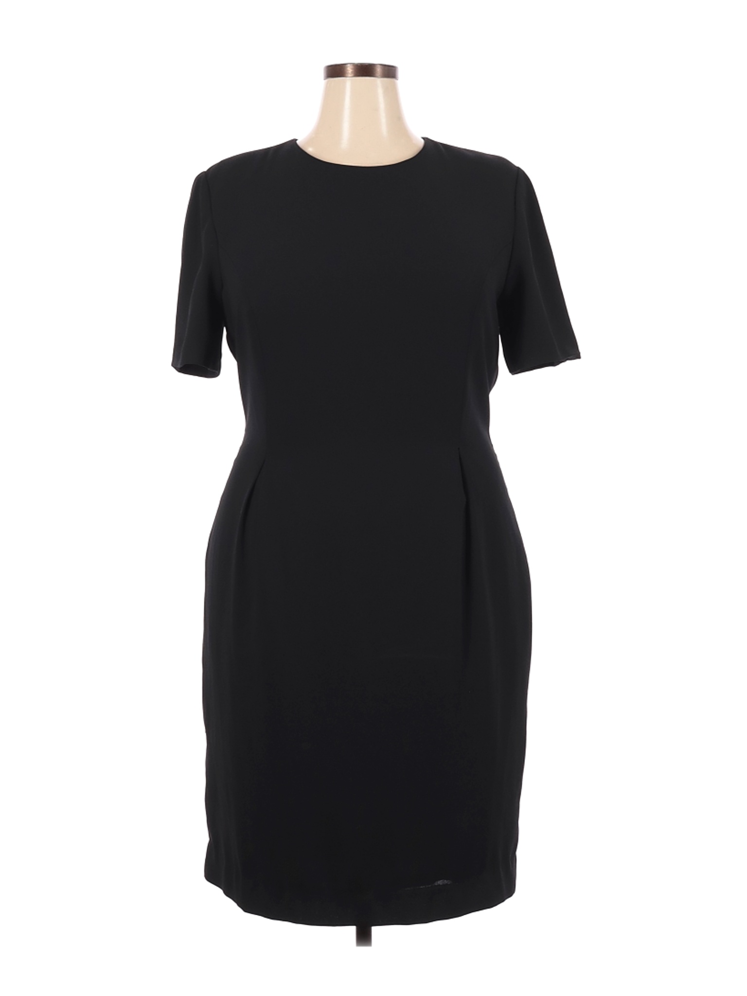 Worthington Women Black Casual Dress 18 Plus | eBay