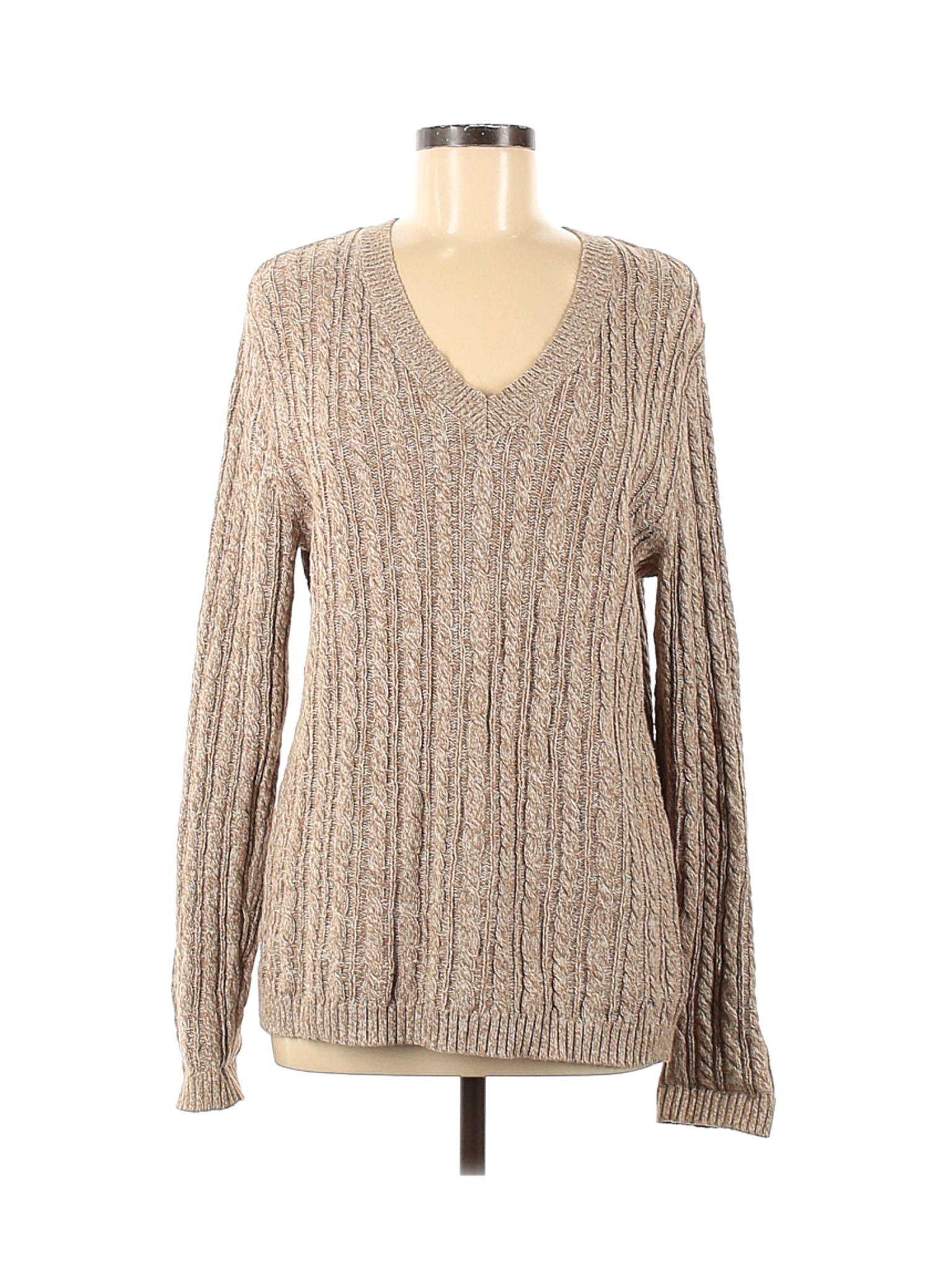 Croft & Barrow Women Brown Pullover Sweater M | eBay