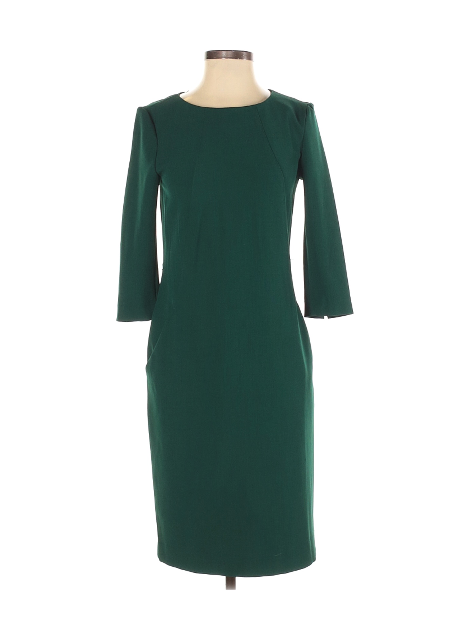 MM. LaFleur Women Green Casual Dress 2 | eBay