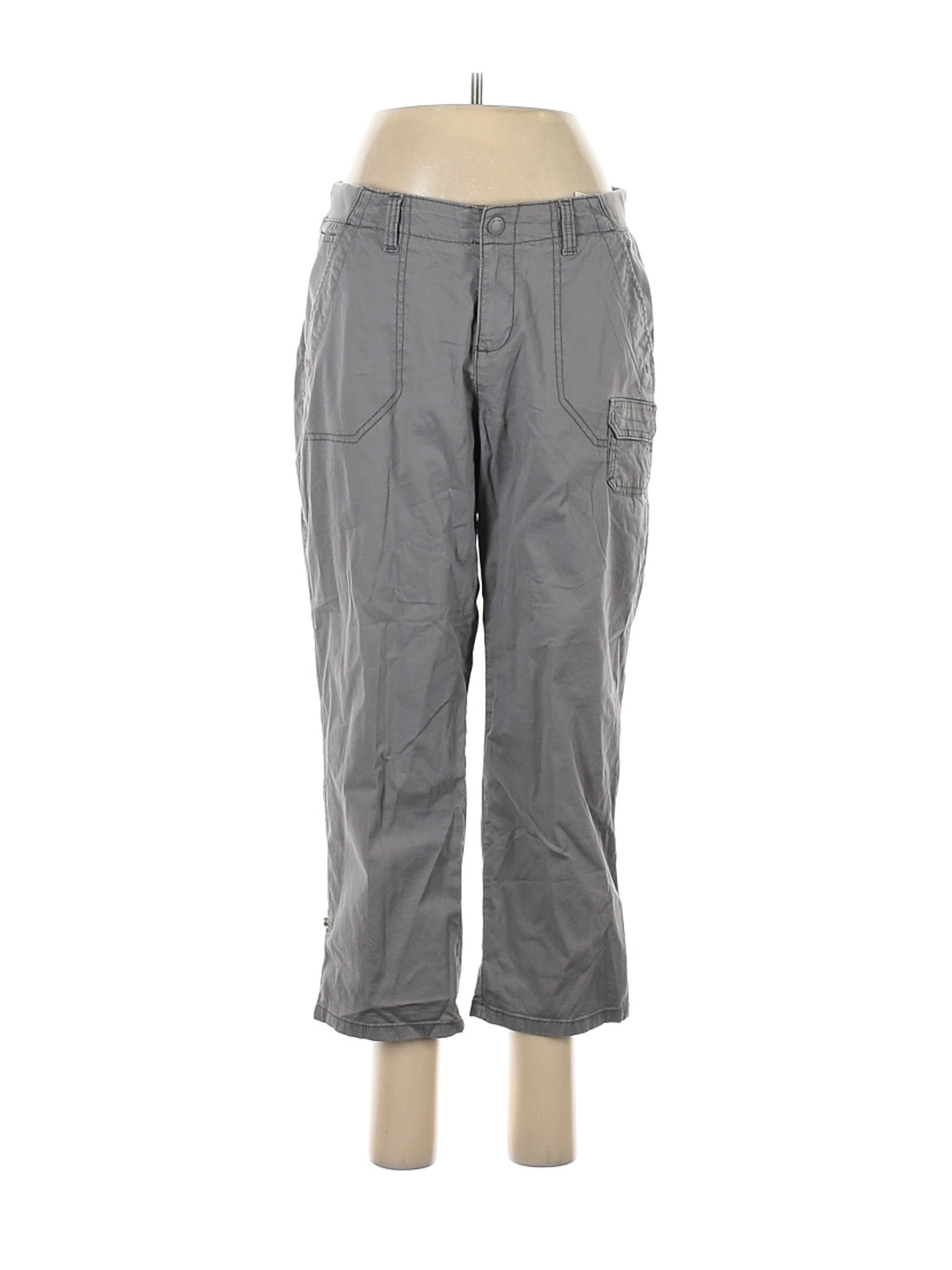 Lee Women Gray Cargo Pants 8 | eBay