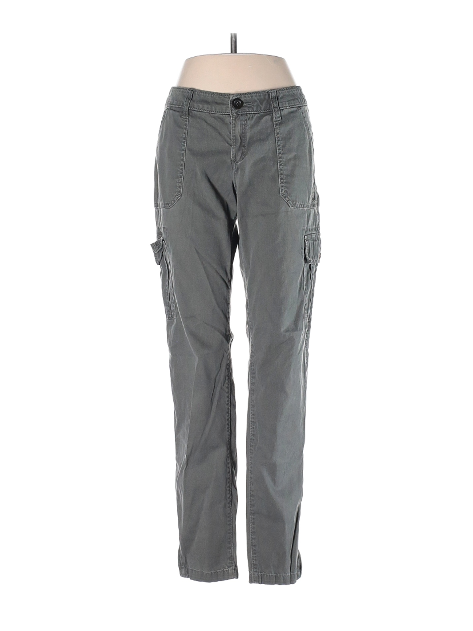 Abercrombie & Fitch Women Gray Cargo Pants 8 | eBay