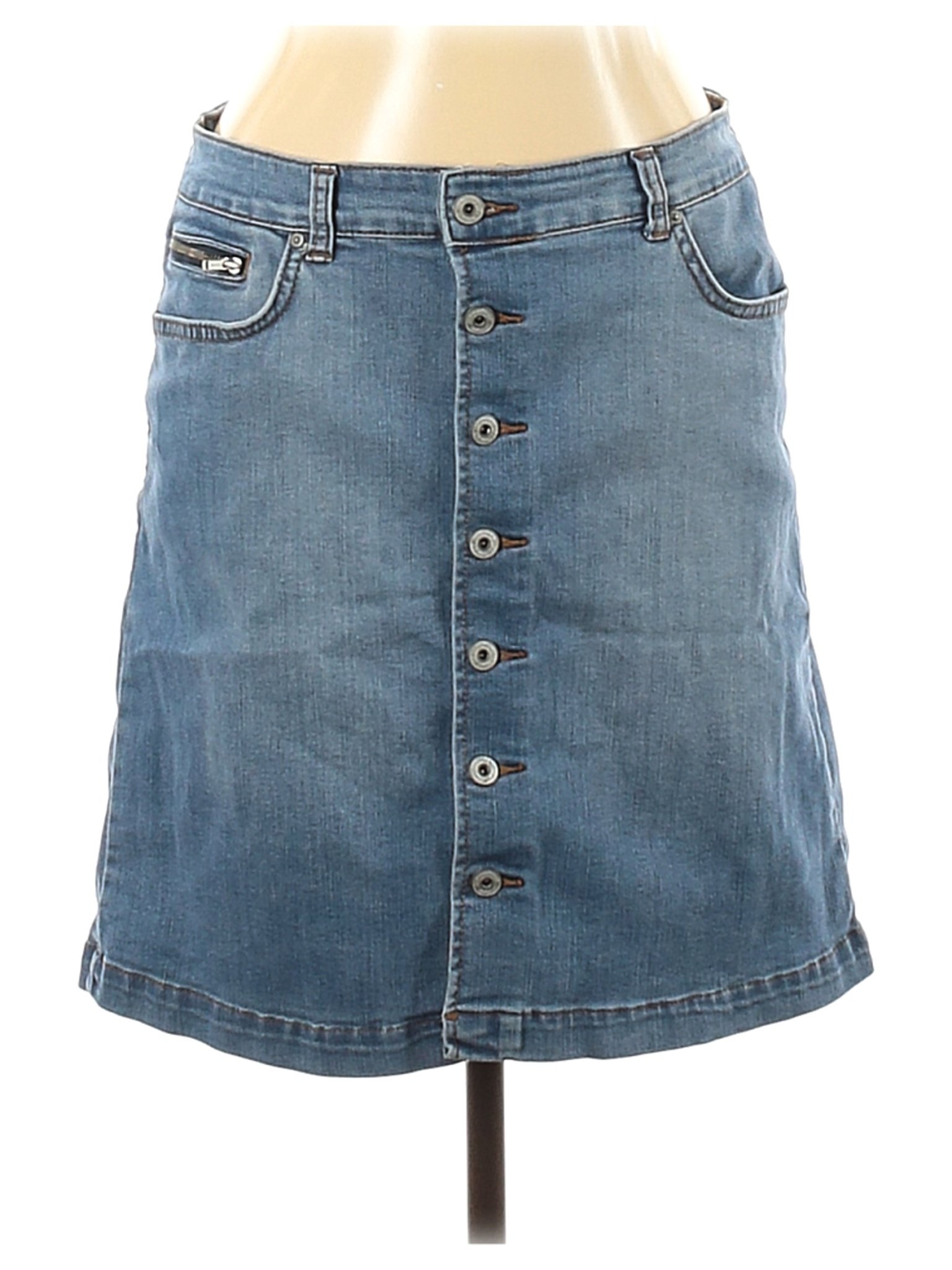 Inc Denim Women Blue Denim Skirt 10 | eBay