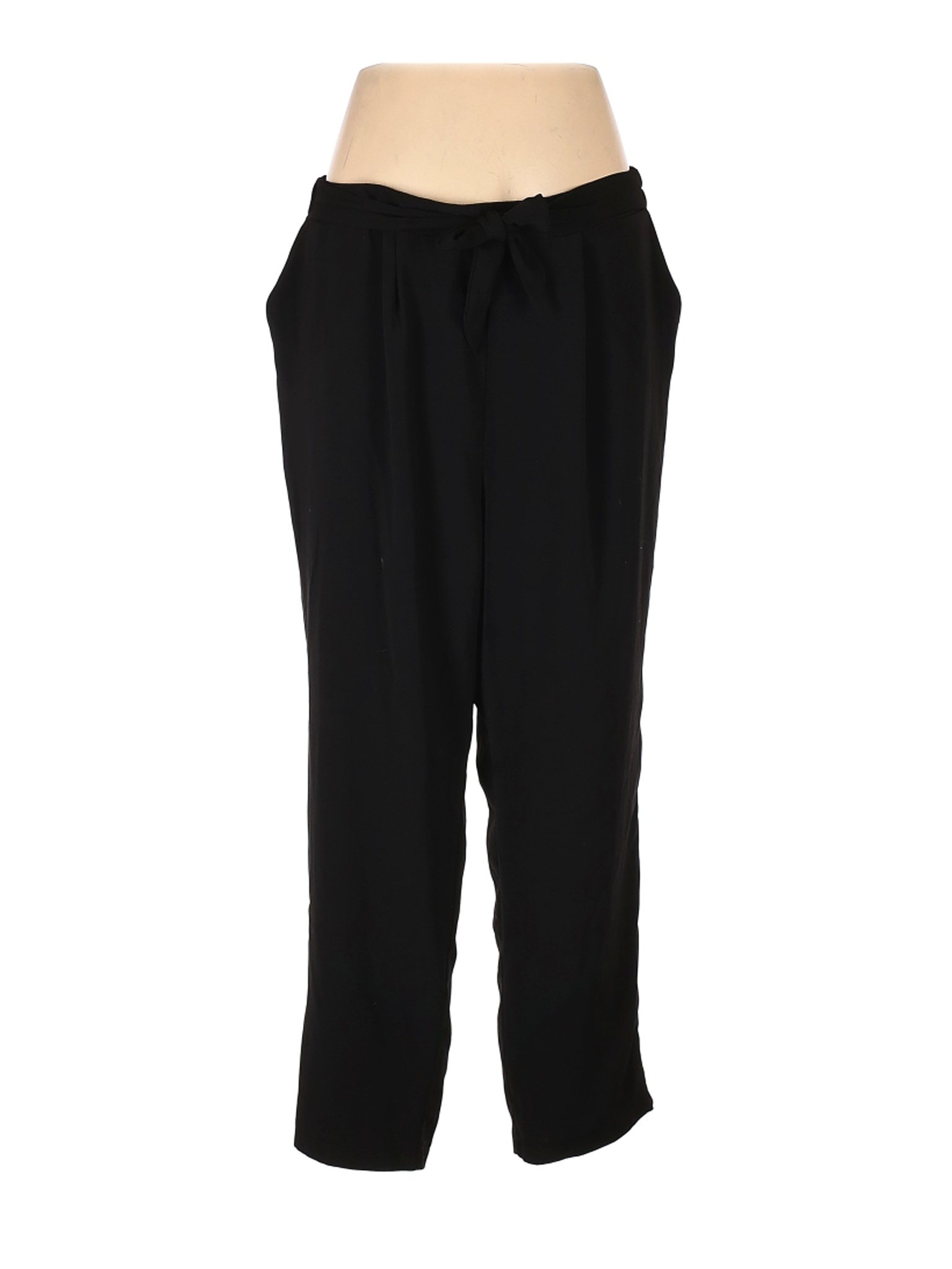 Evans Women Black Casual Pants 22 Plus | eBay