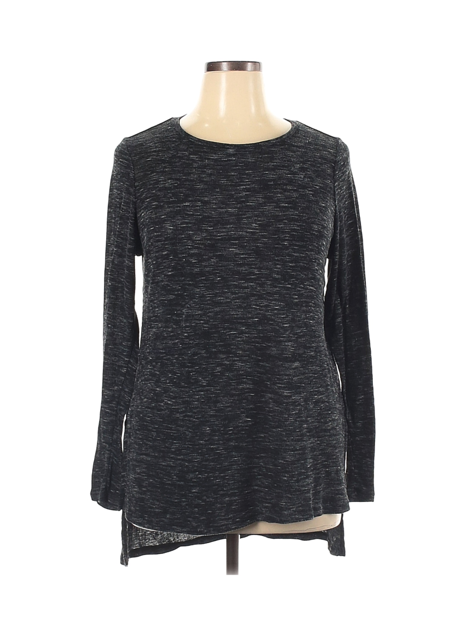 New Directions Women Gray Long Sleeve Top XL | eBay