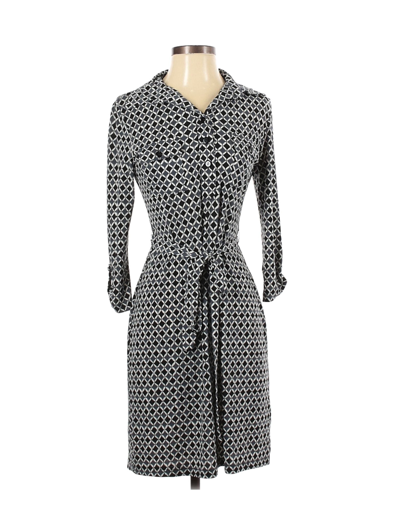 Carole Little Women Gray Casual Dress 4 | eBay