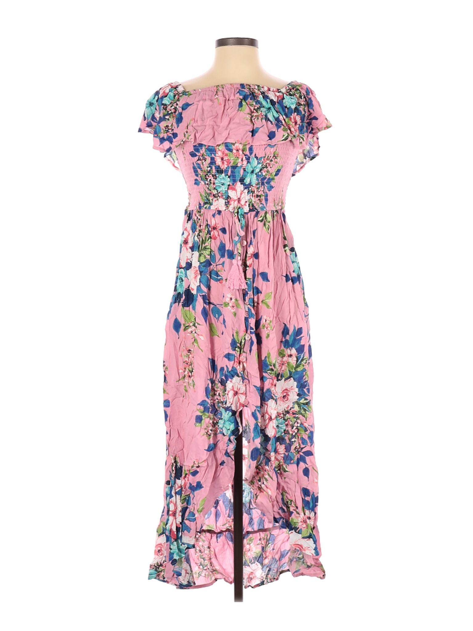 NWT Xhilaration Women Pink Casual Dress S | eBay