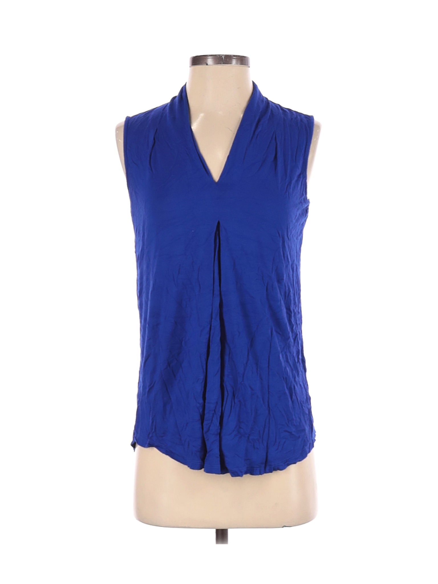 Cable & Gauge Women Blue Sleeveless Top S | eBay
