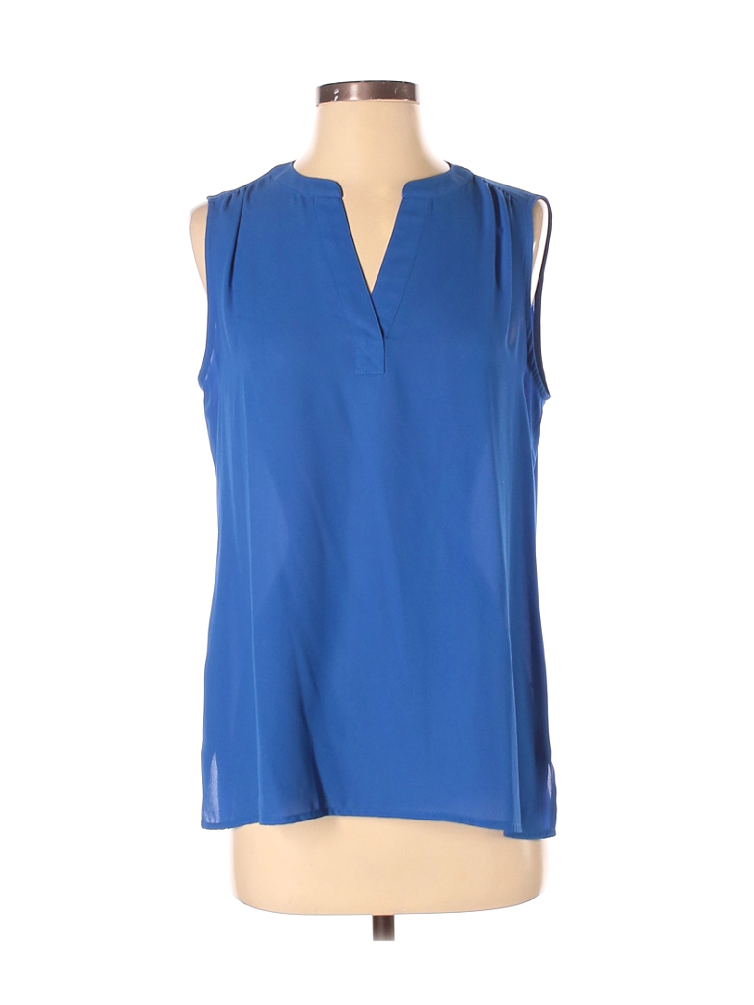 Chaus Women Blue Sleeveless Blouse S | eBay