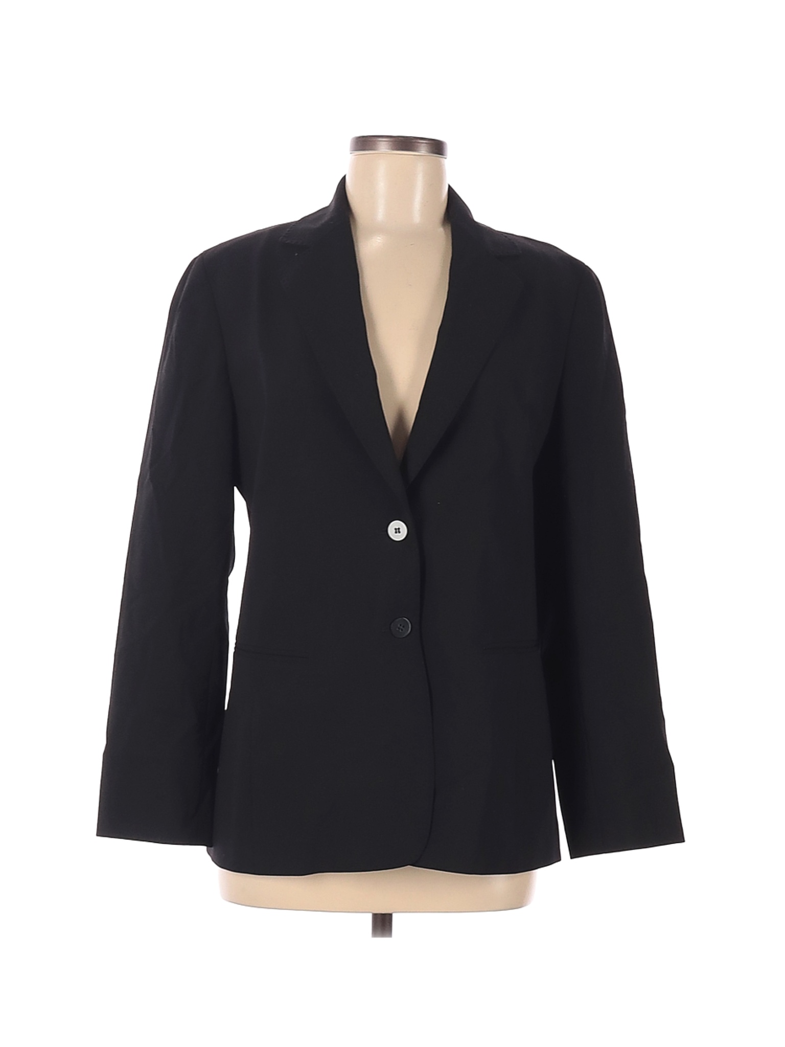 Lafayette 148 New York Women Black Wool Blazer 8 | eBay
