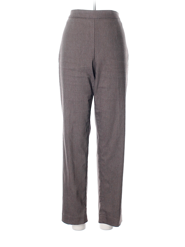 Prophecy Solid Brown Dress Pants Size M - 99% off | thredUP