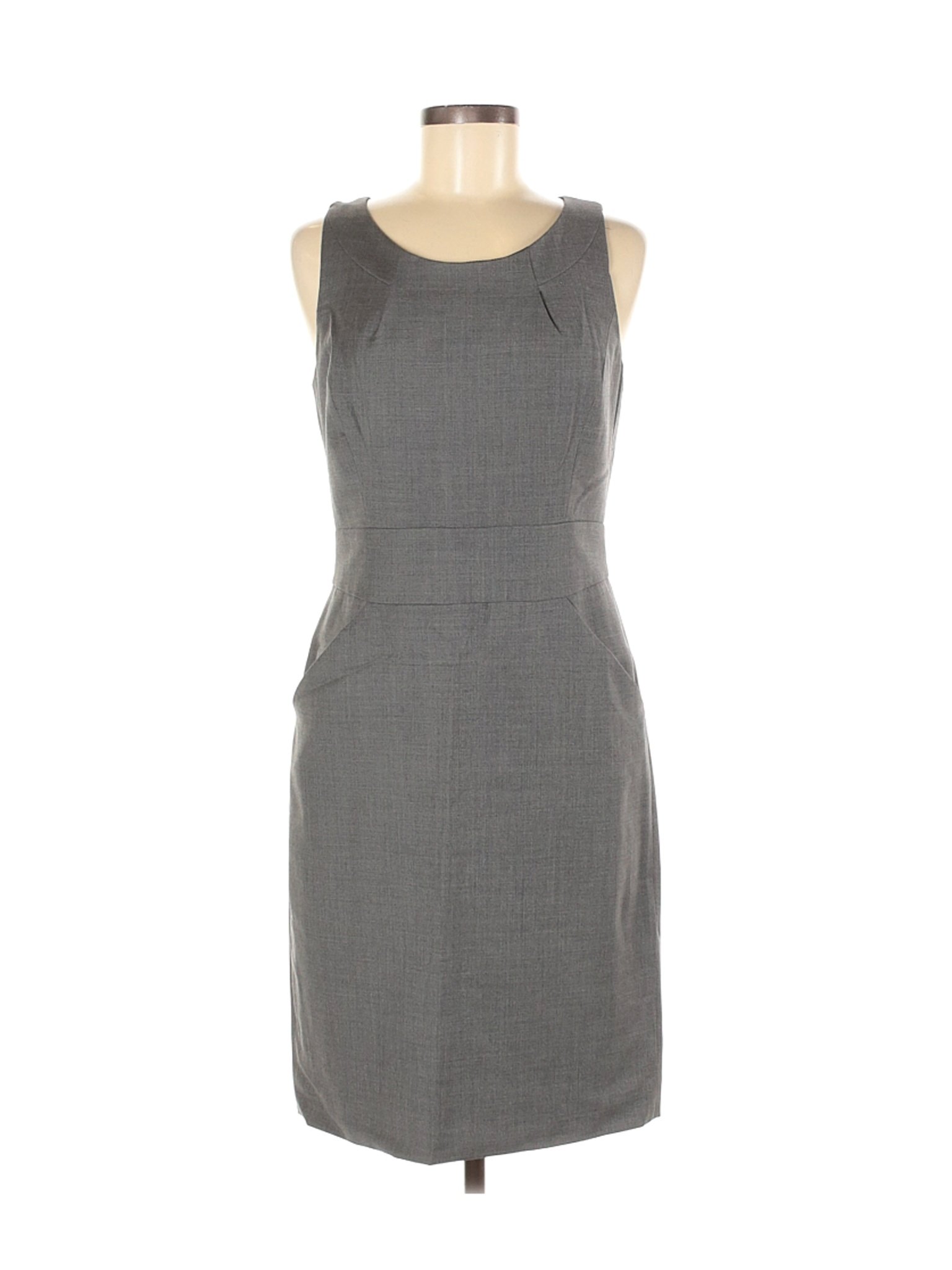 J.Crew Women Gray Casual Dress 6 | eBay