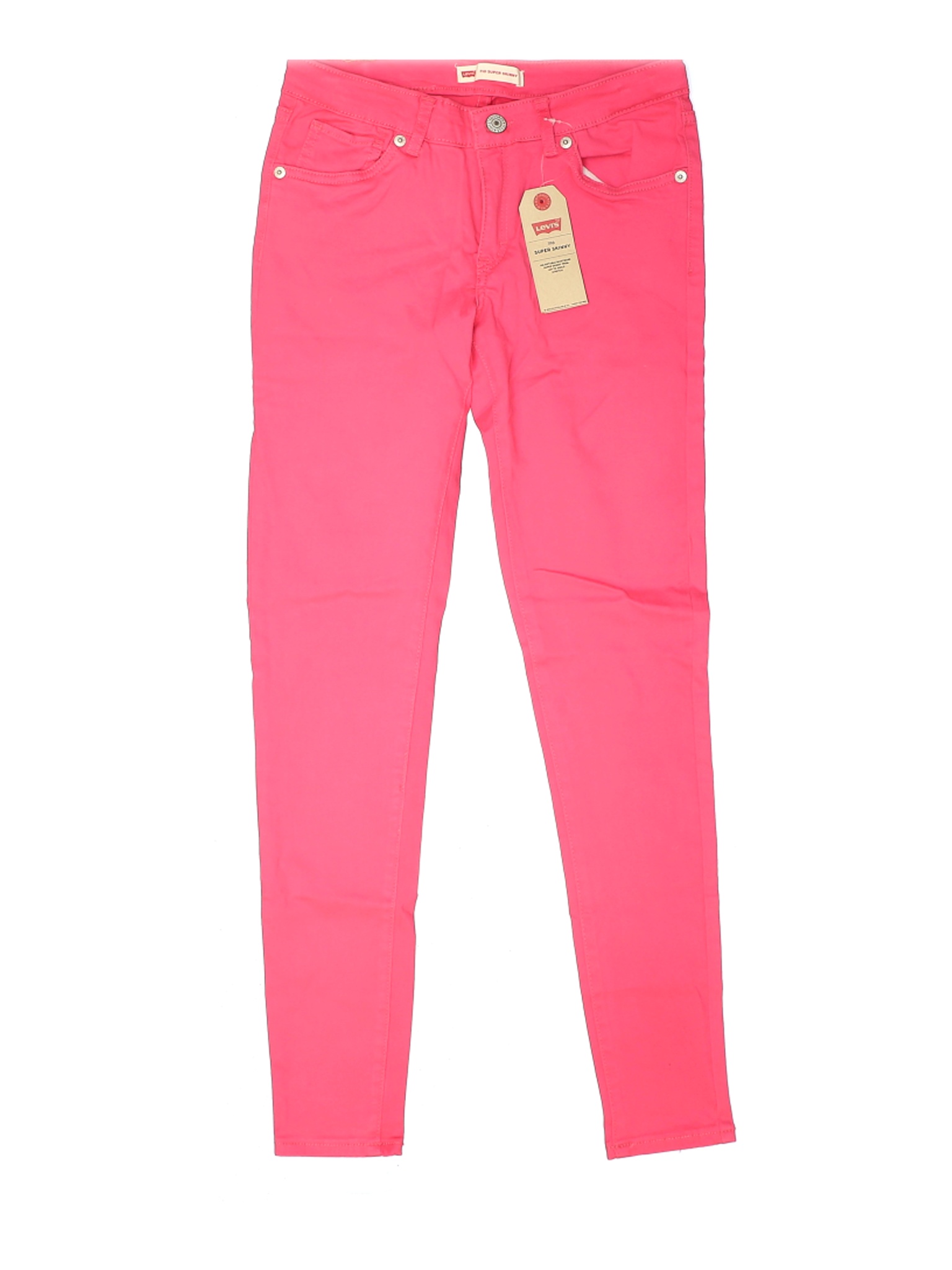 NWT Levi's Girls Pink Jeans 16 | eBay