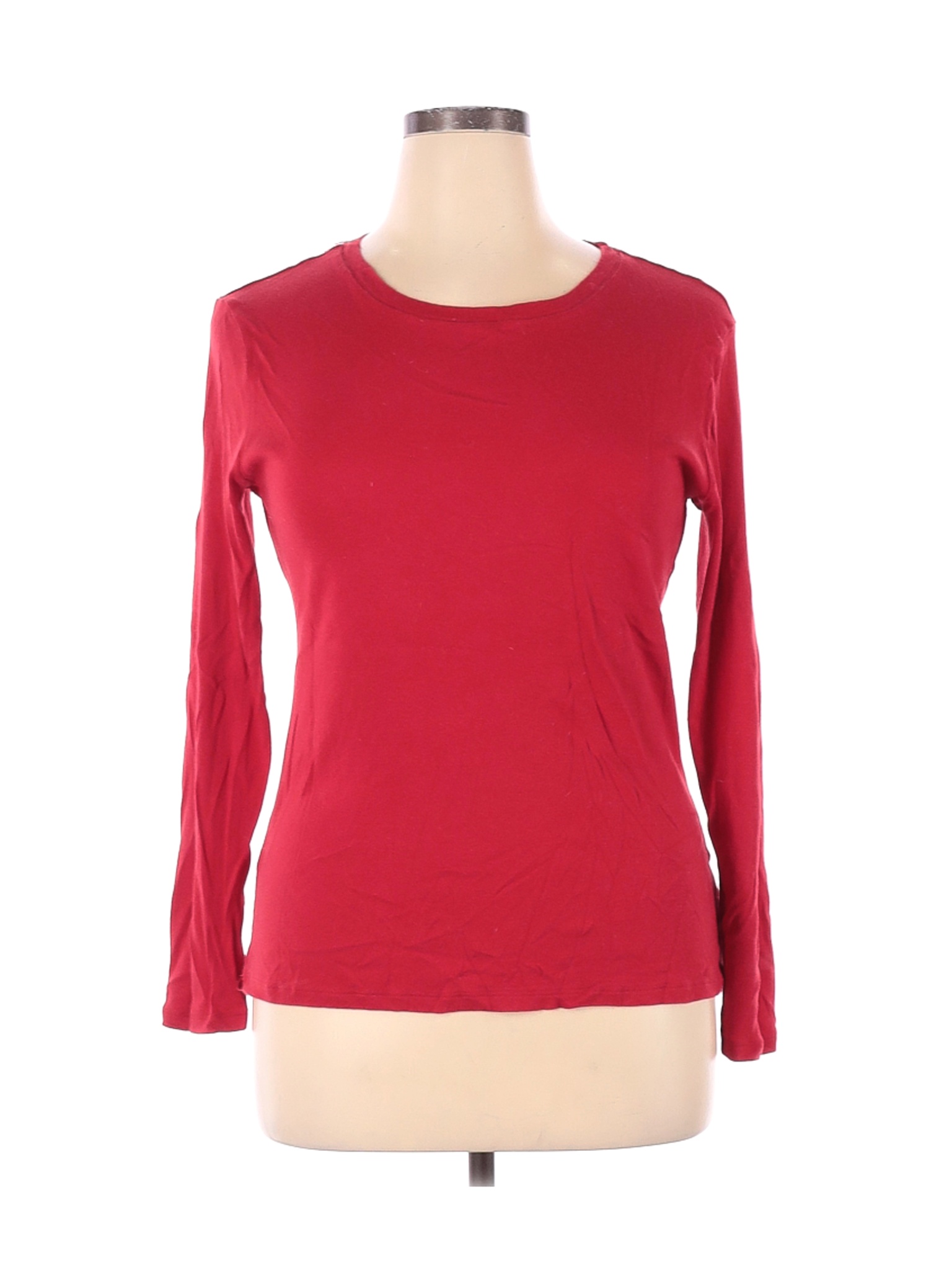 Old Navy Women Red Long Sleeve T-Shirt XL | eBay