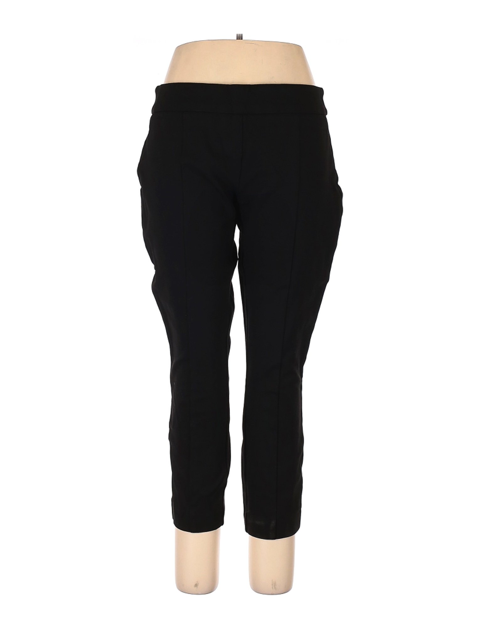 Hilary Radley Women Black Casual Pants XL | eBay