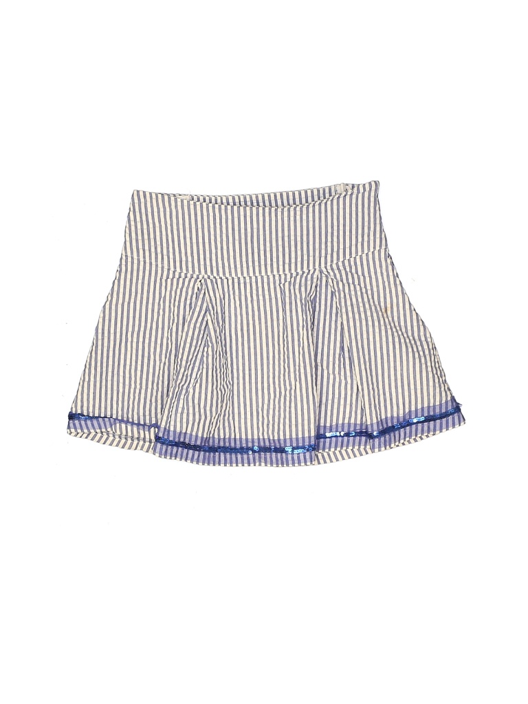 The Children's Place Stripes Blue Skirt Size 8 60 off thredUP