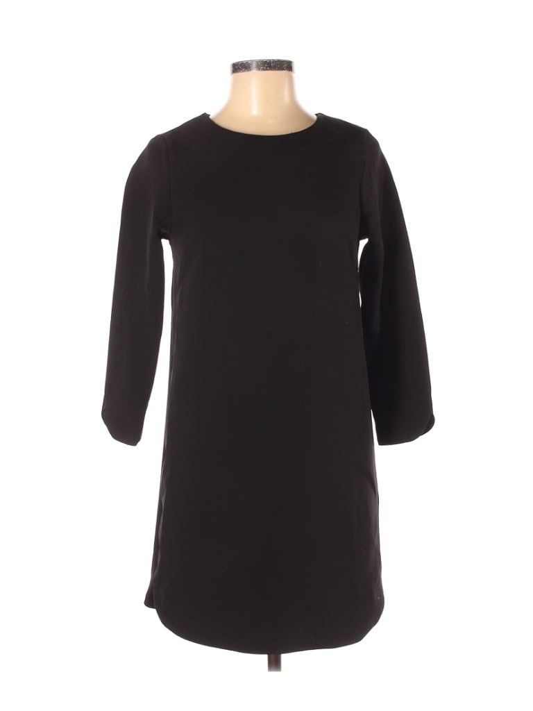 Pre-owned H&m Casual Dress In Black