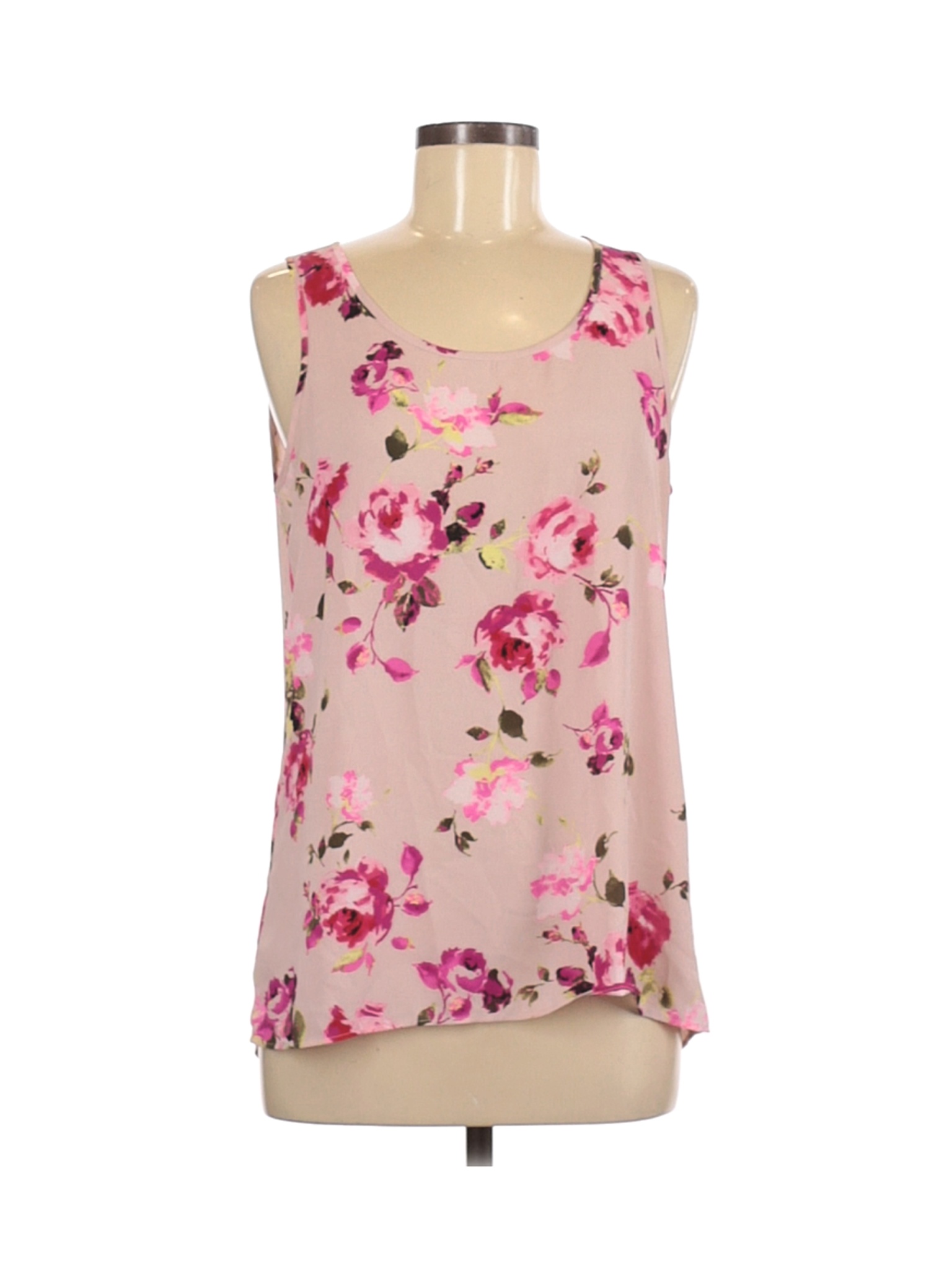 Express Women Pink Sleeveless Blouse M | eBay