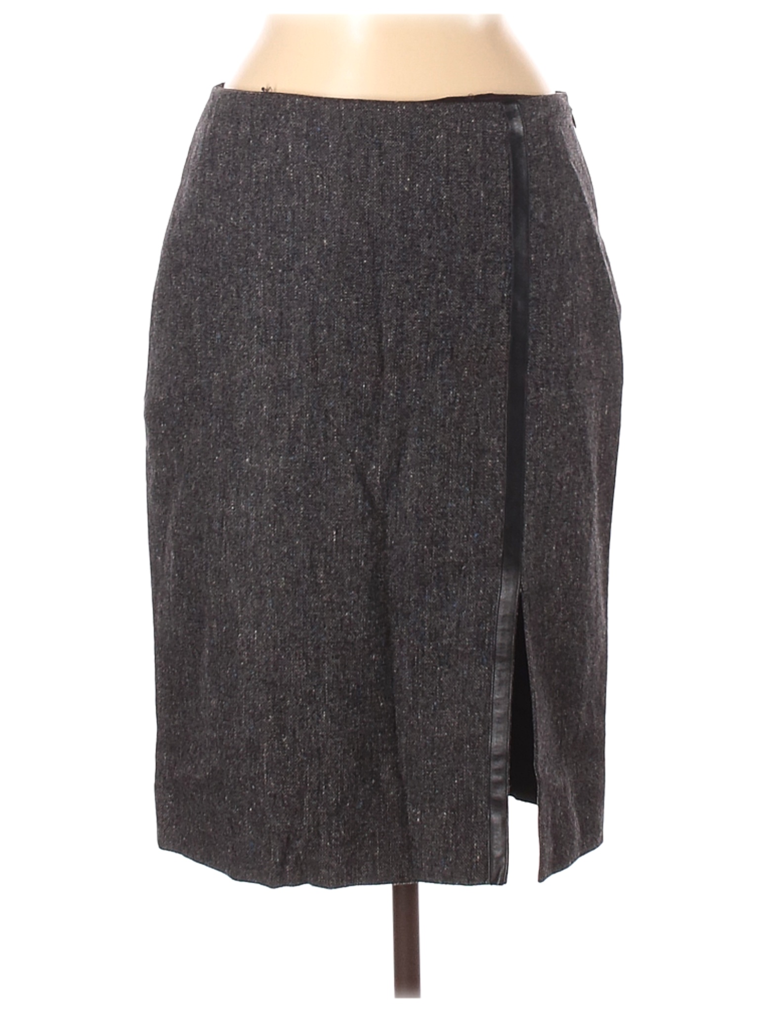 Club Monaco Women Gray Wool Skirt 6 | eBay
