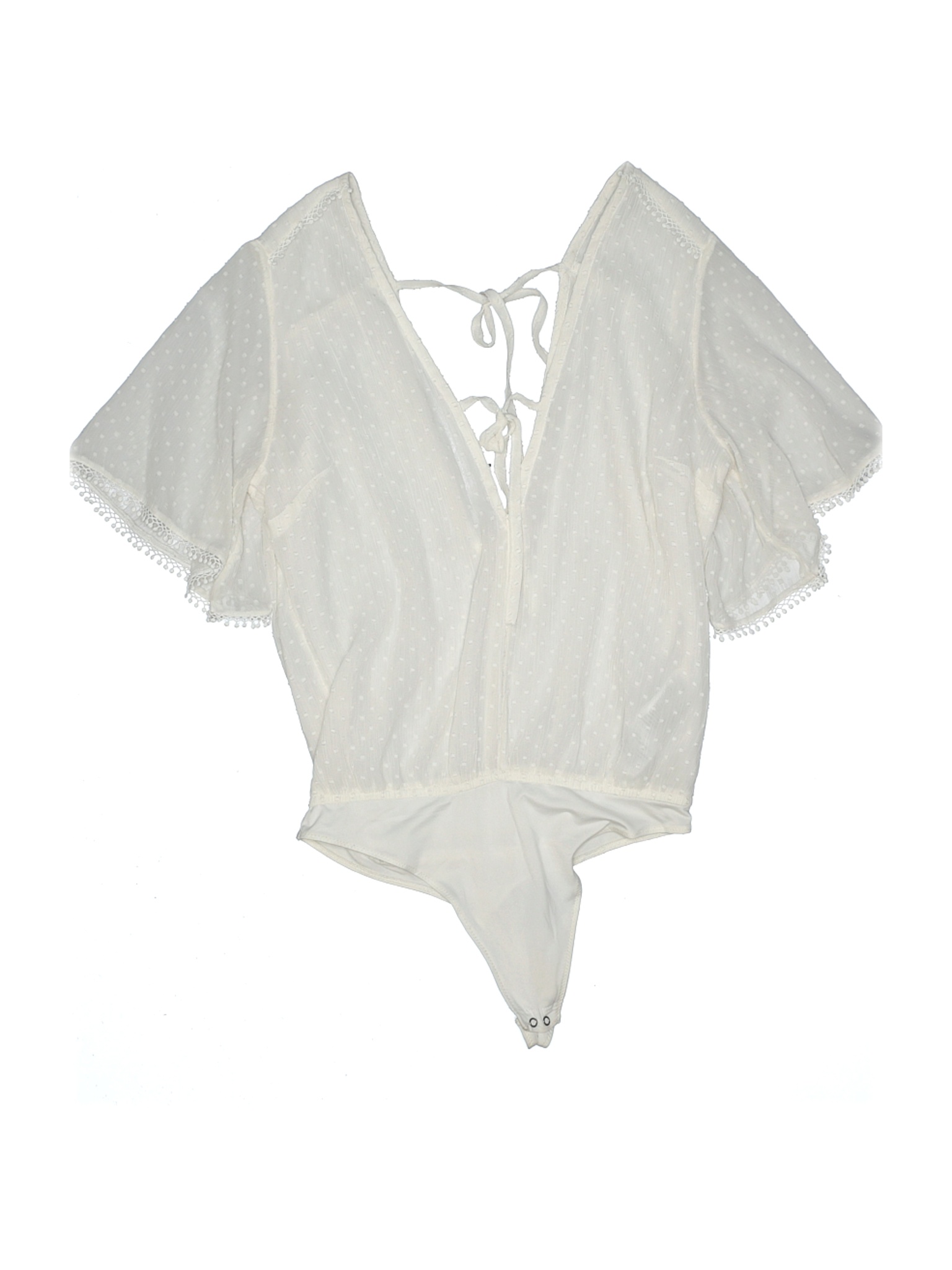 Abercrombie & Fitch Women White Bodysuit M | eBay